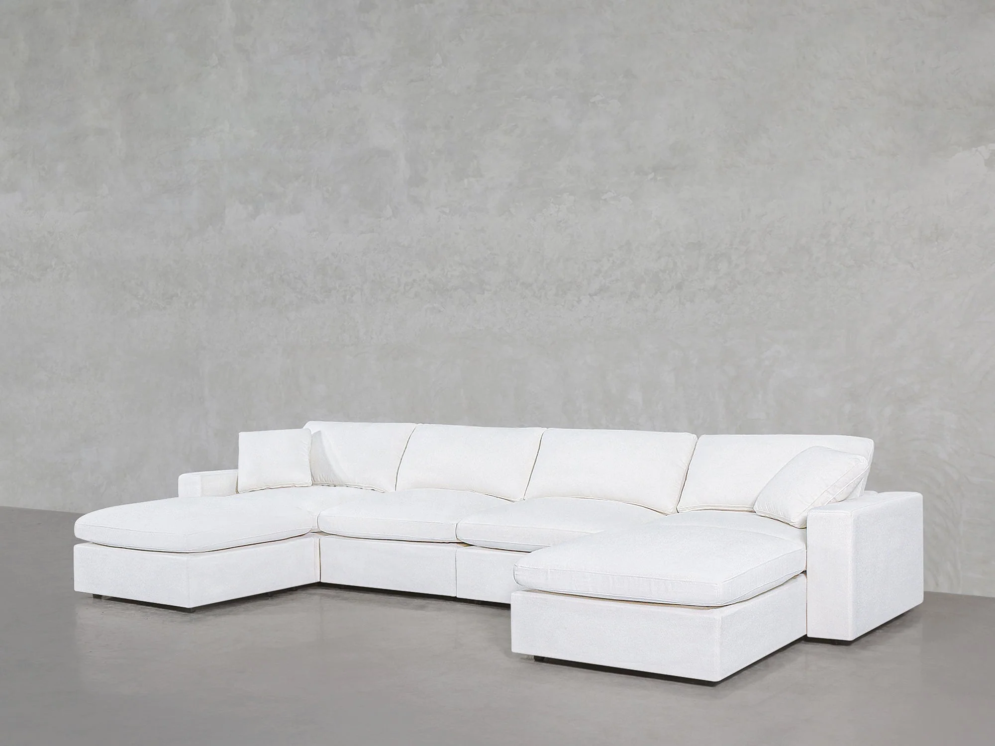 6-Seat Modular Double Chaise Sectional - Image 2