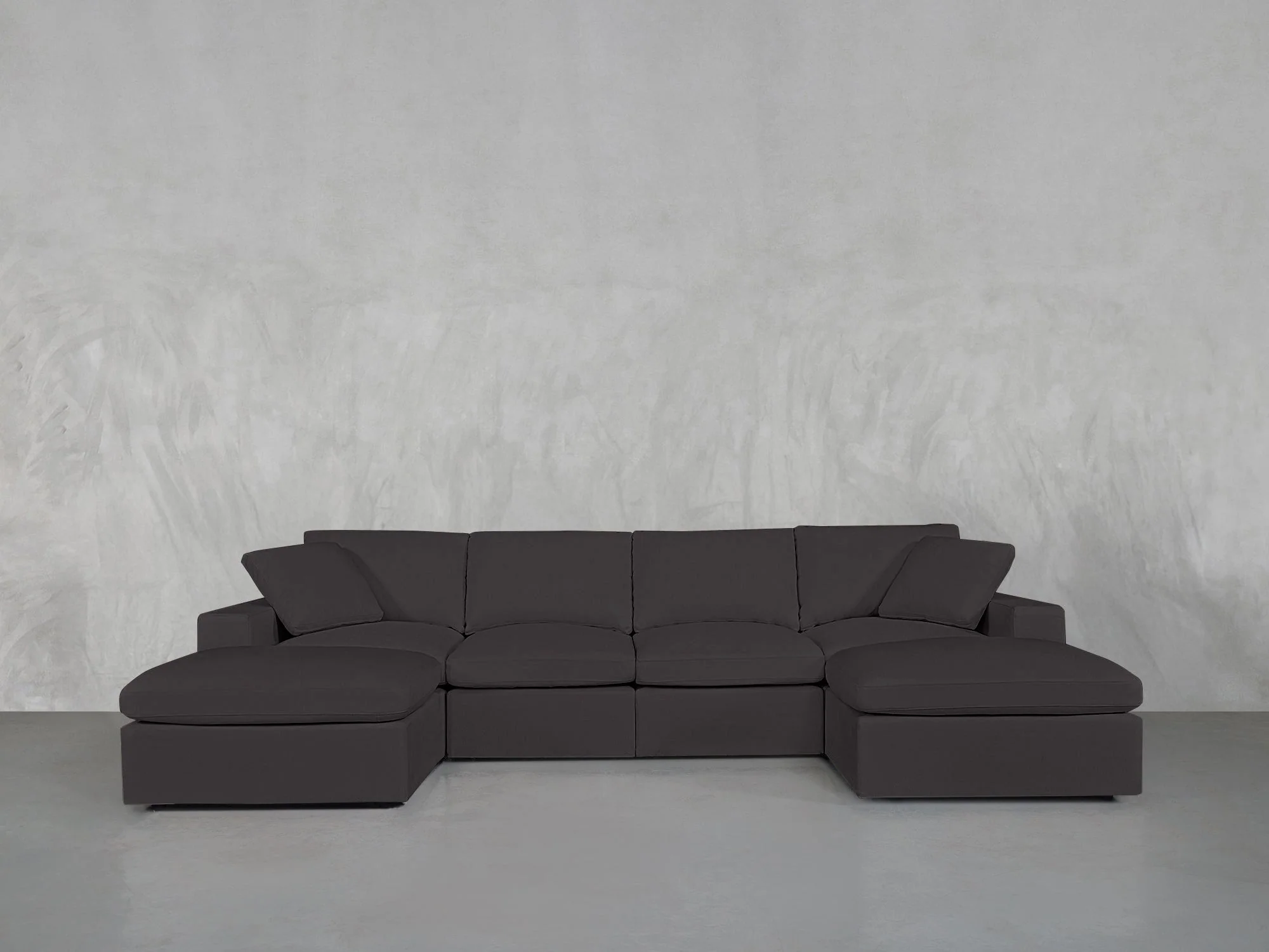 6-Seat Modular Double Chaise Sectional - Image 205