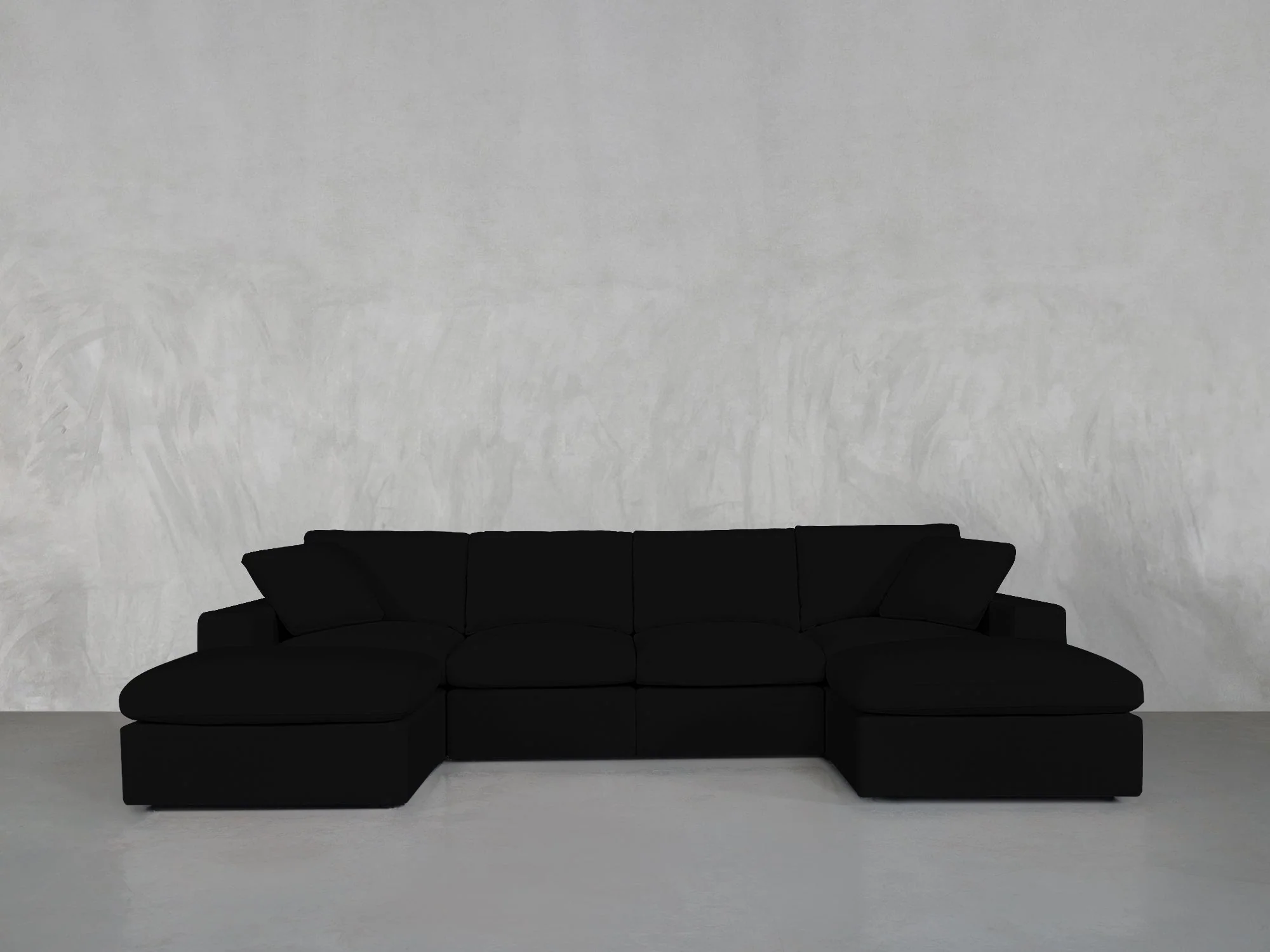 6-Seat Modular Double Chaise Sectional - Image 216