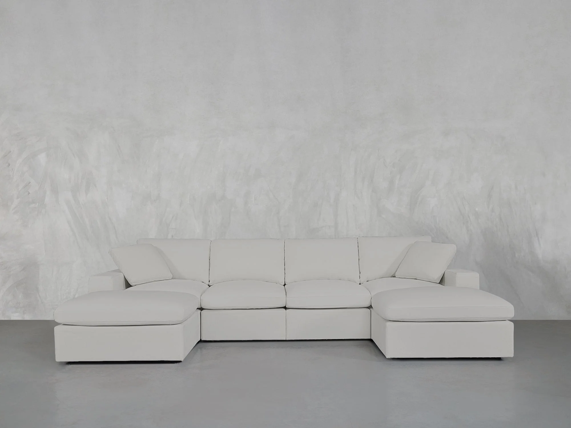 6-Seat Modular Double Chaise Sectional - Image 23
