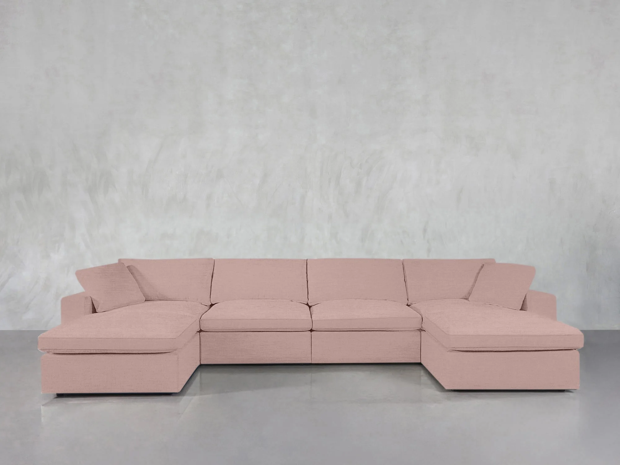 6-Seat Modular Double Chaise Sectional - Image 236
