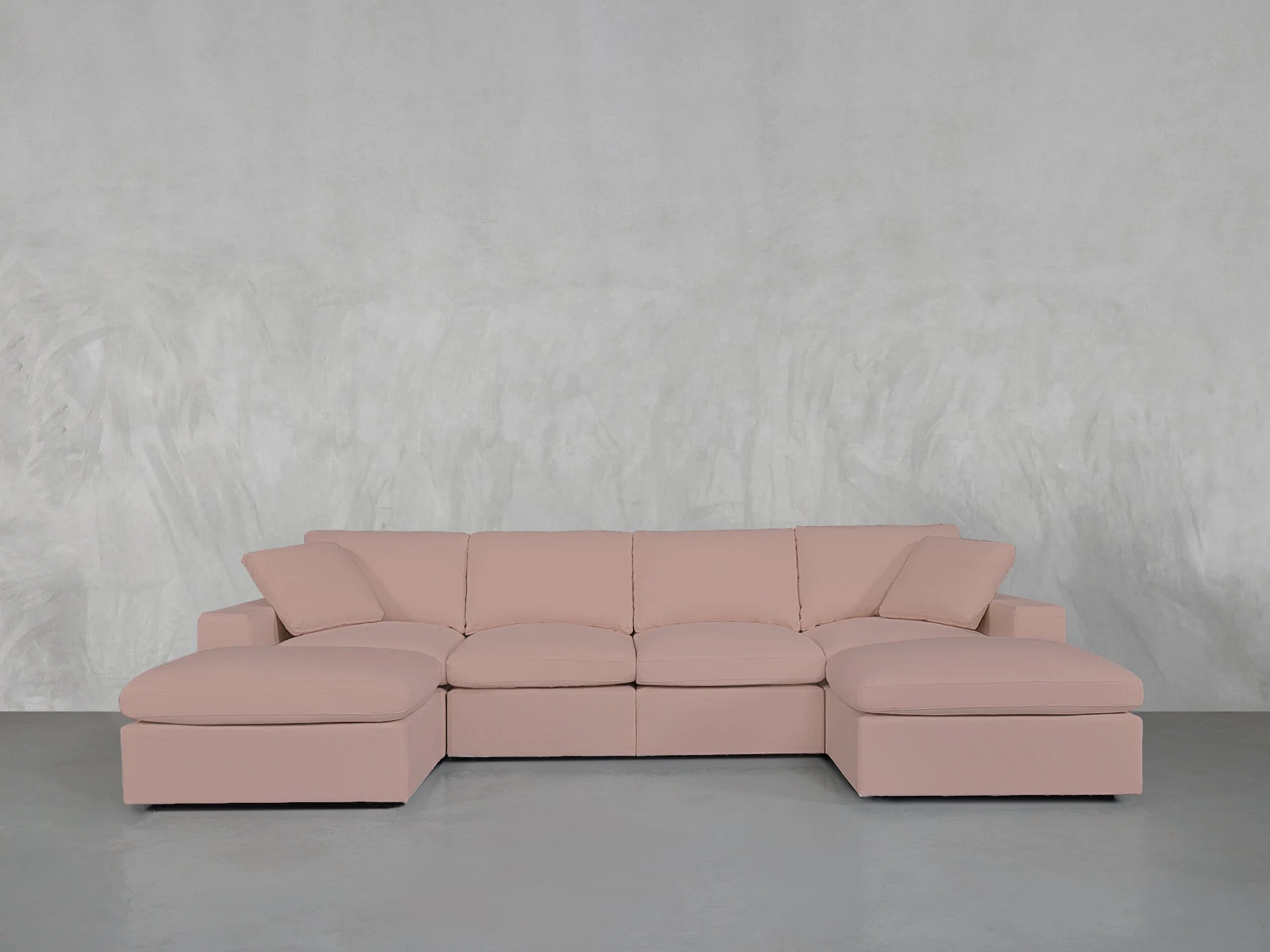 6-Seat Modular Double Chaise Sectional - Image 238