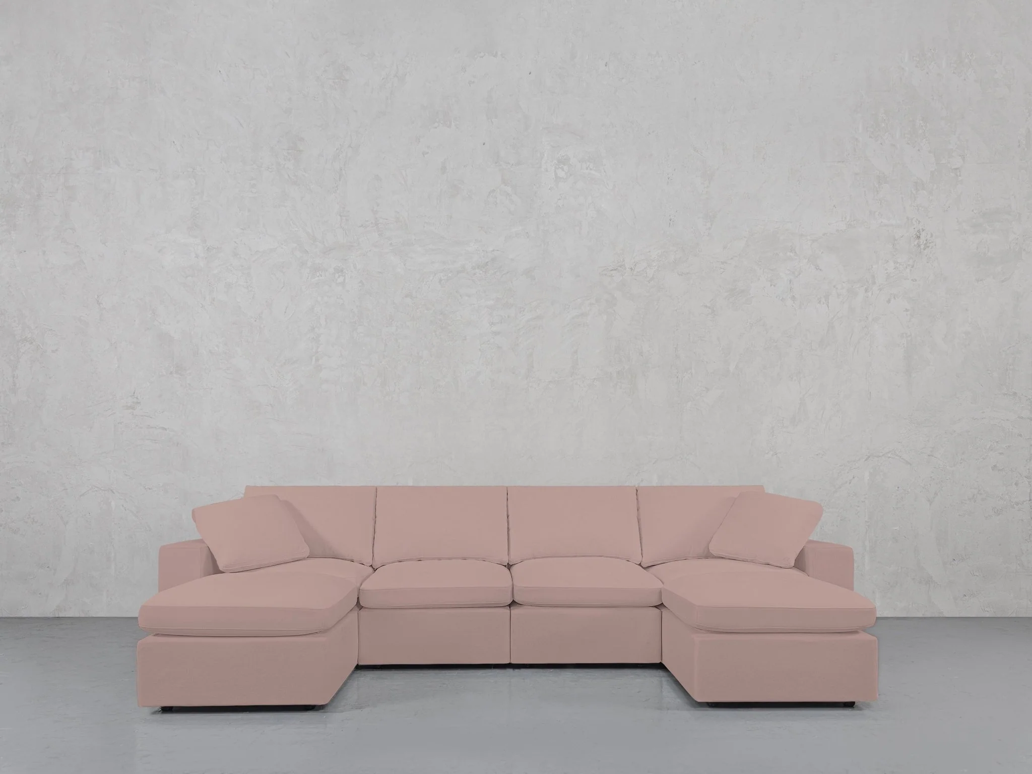 6-Seat Modular Double Chaise Sectional - Image 239