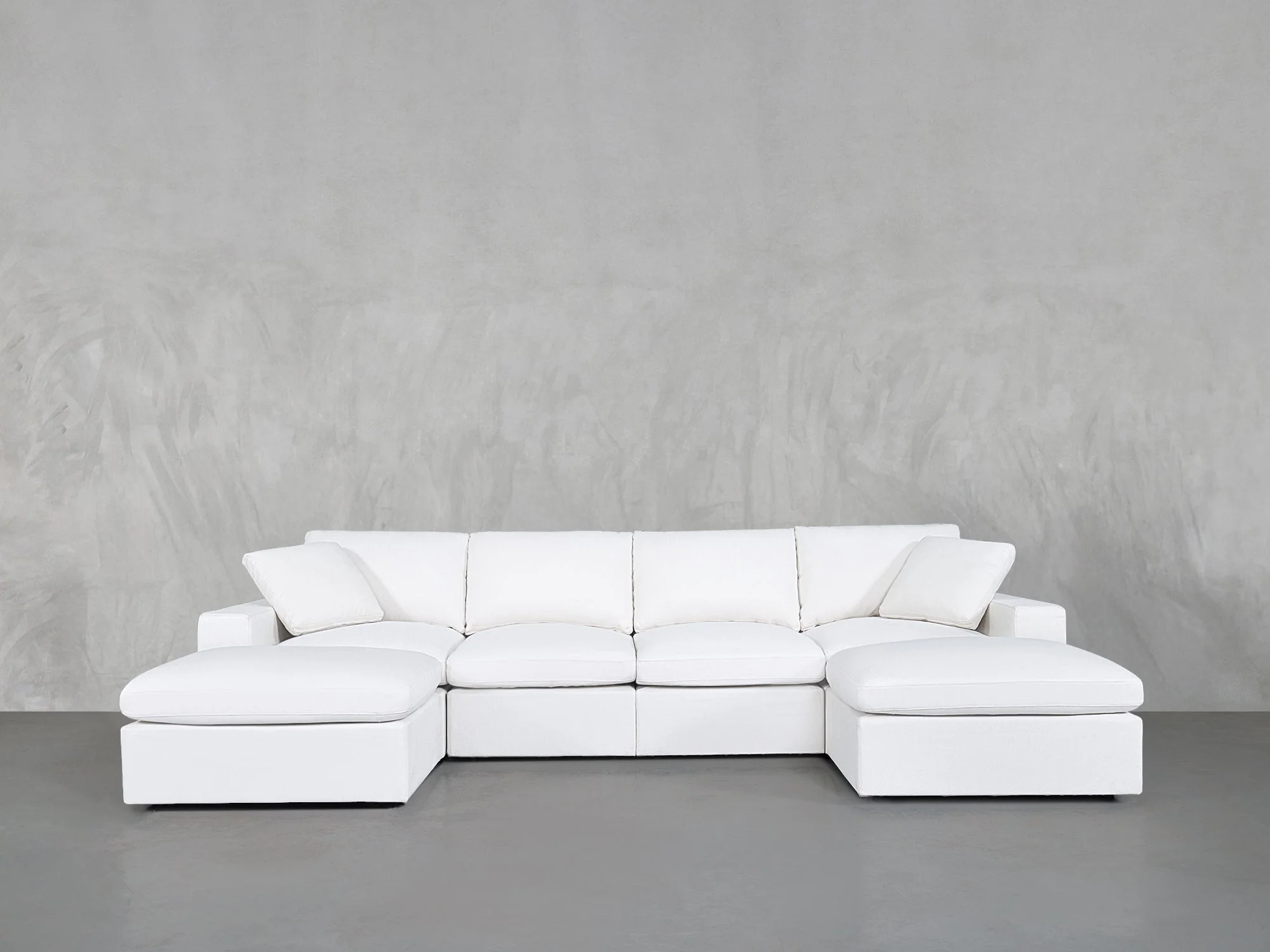 6-Seat Modular Double Chaise Sectional - Image 3