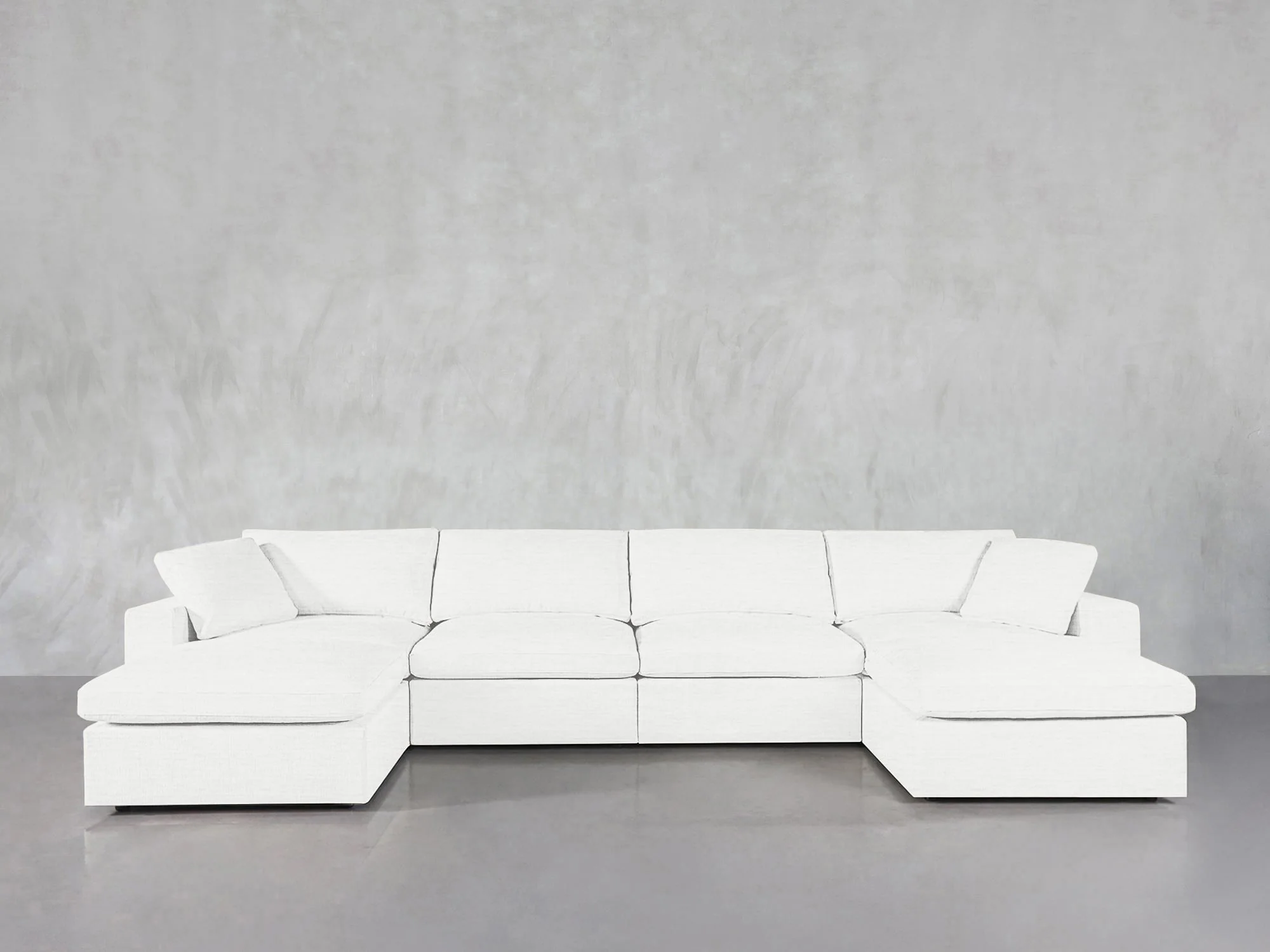 6-Seat Modular Double Chaise Sectional - Image 42