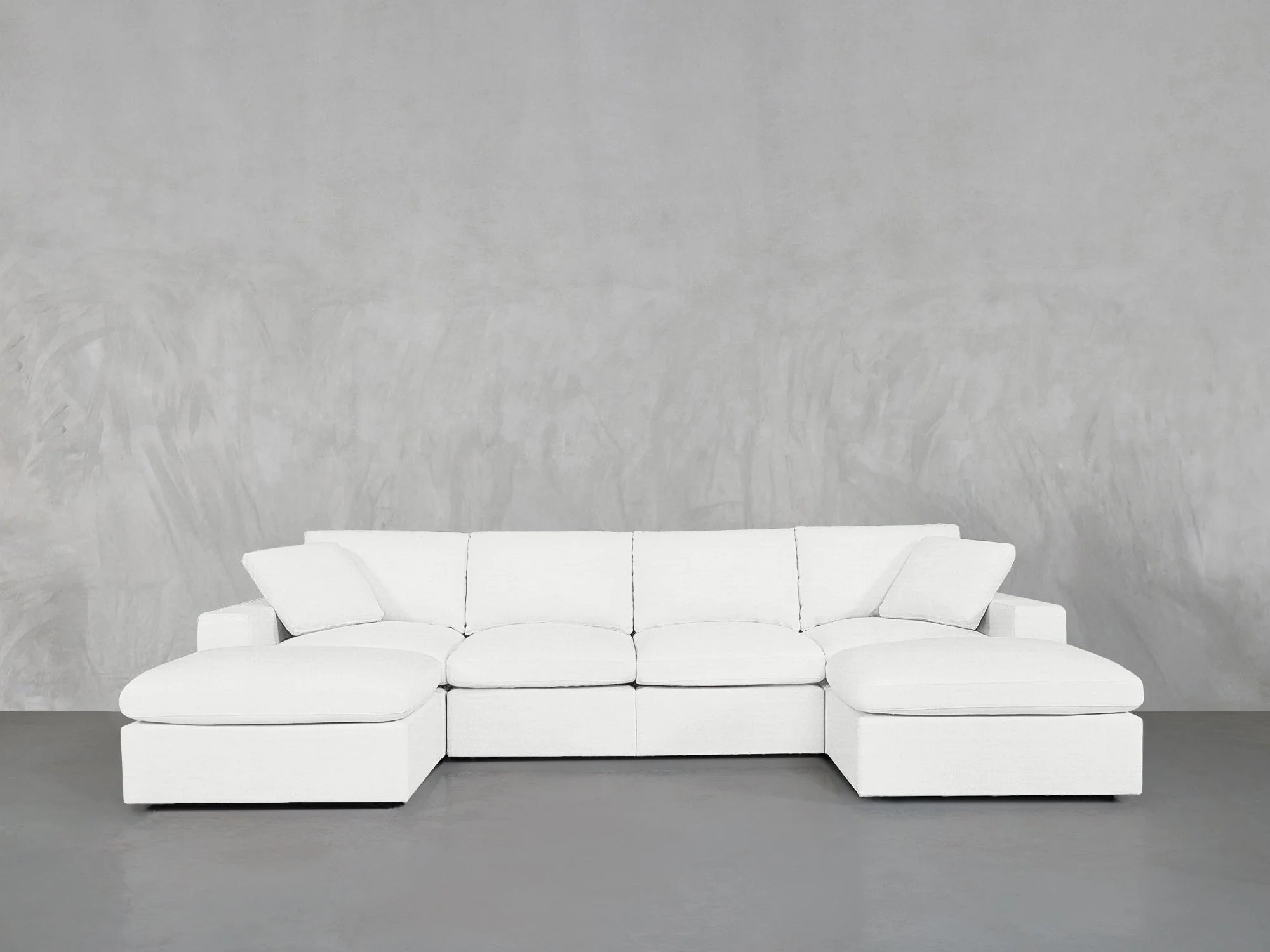 6-Seat Modular Double Chaise Sectional - Image 44