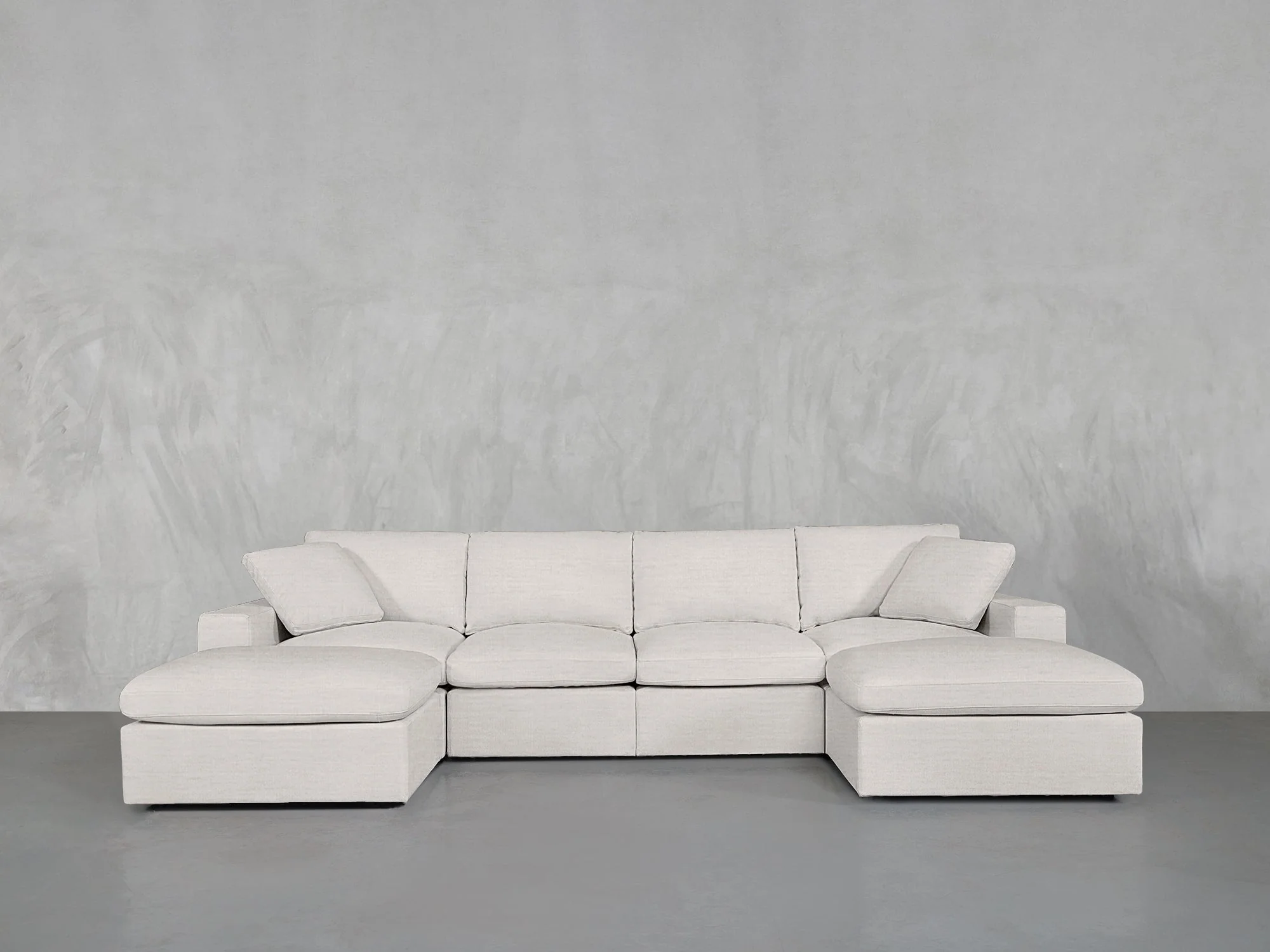 6-Seat Modular Double Chaise Sectional - Image 55