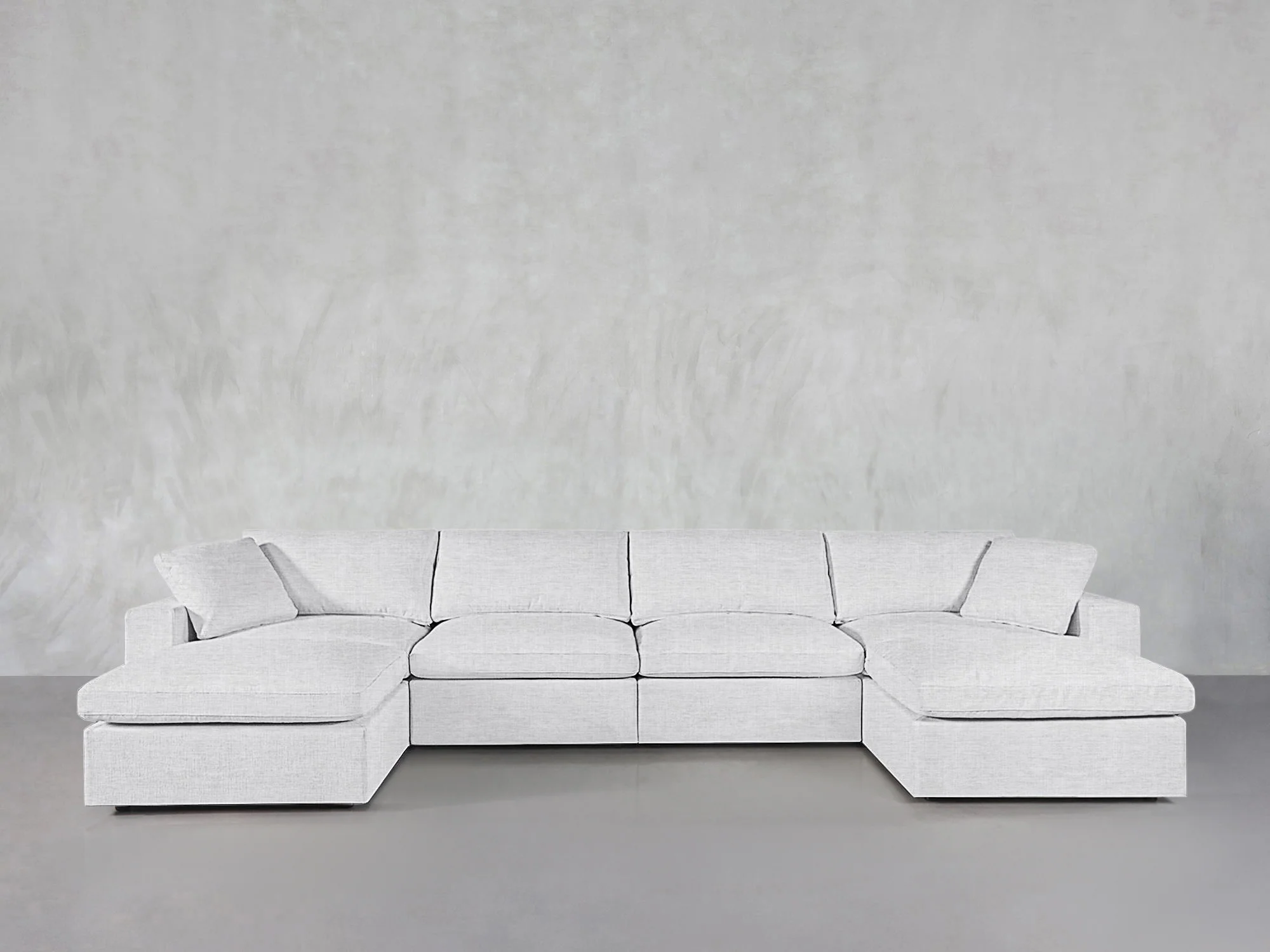 6-Seat Modular Double Chaise Sectional - Image 62