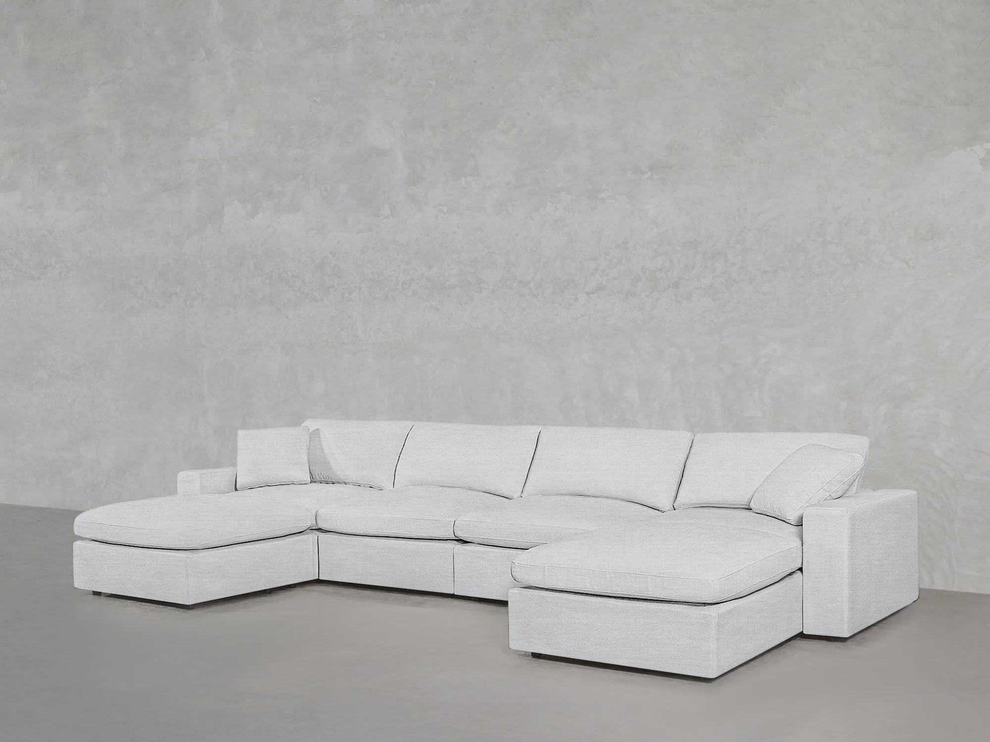 6-Seat Modular Double Chaise Sectional - Image 63