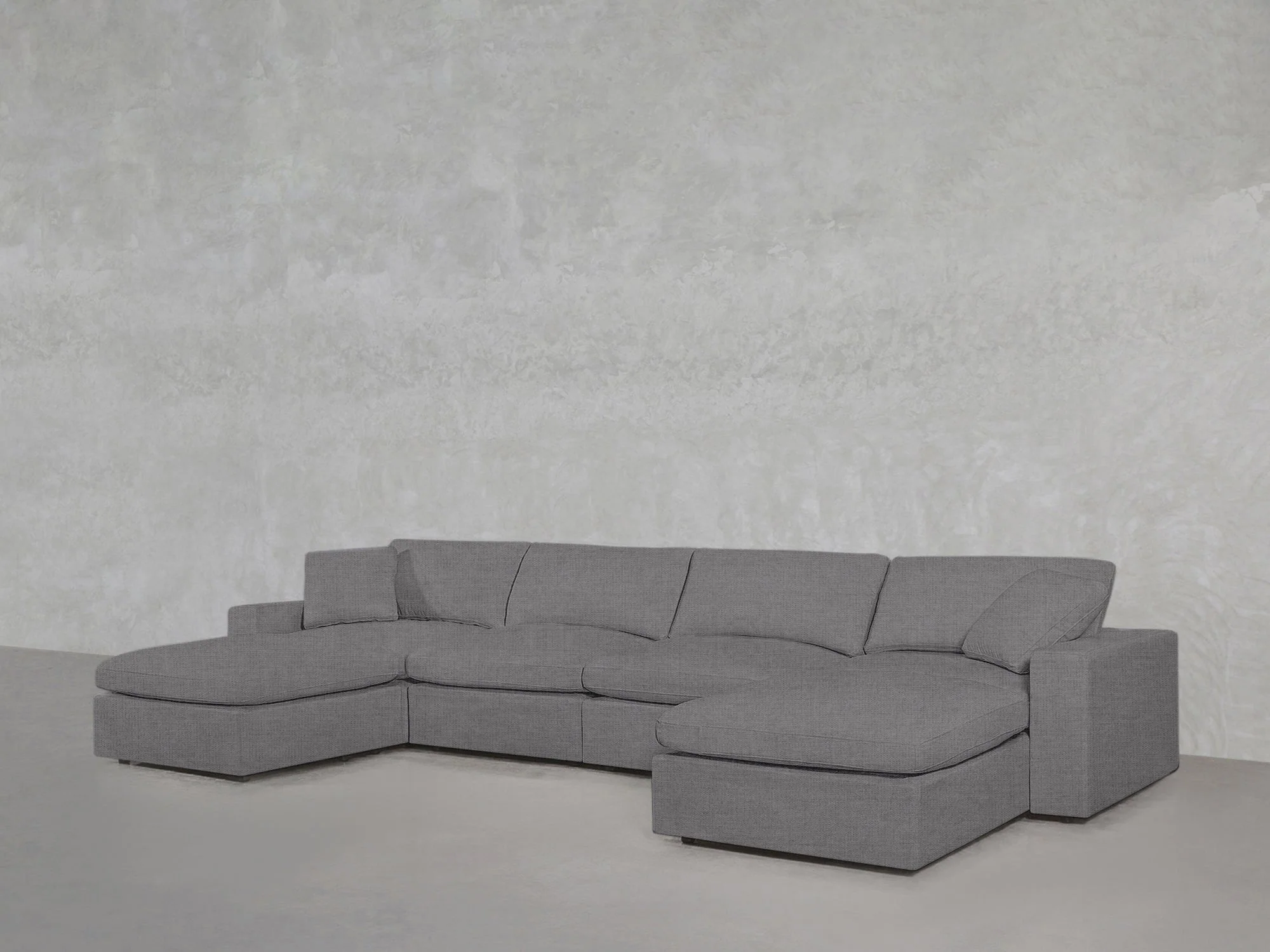 6-Seat Modular Double Chaise Sectional - Image 73