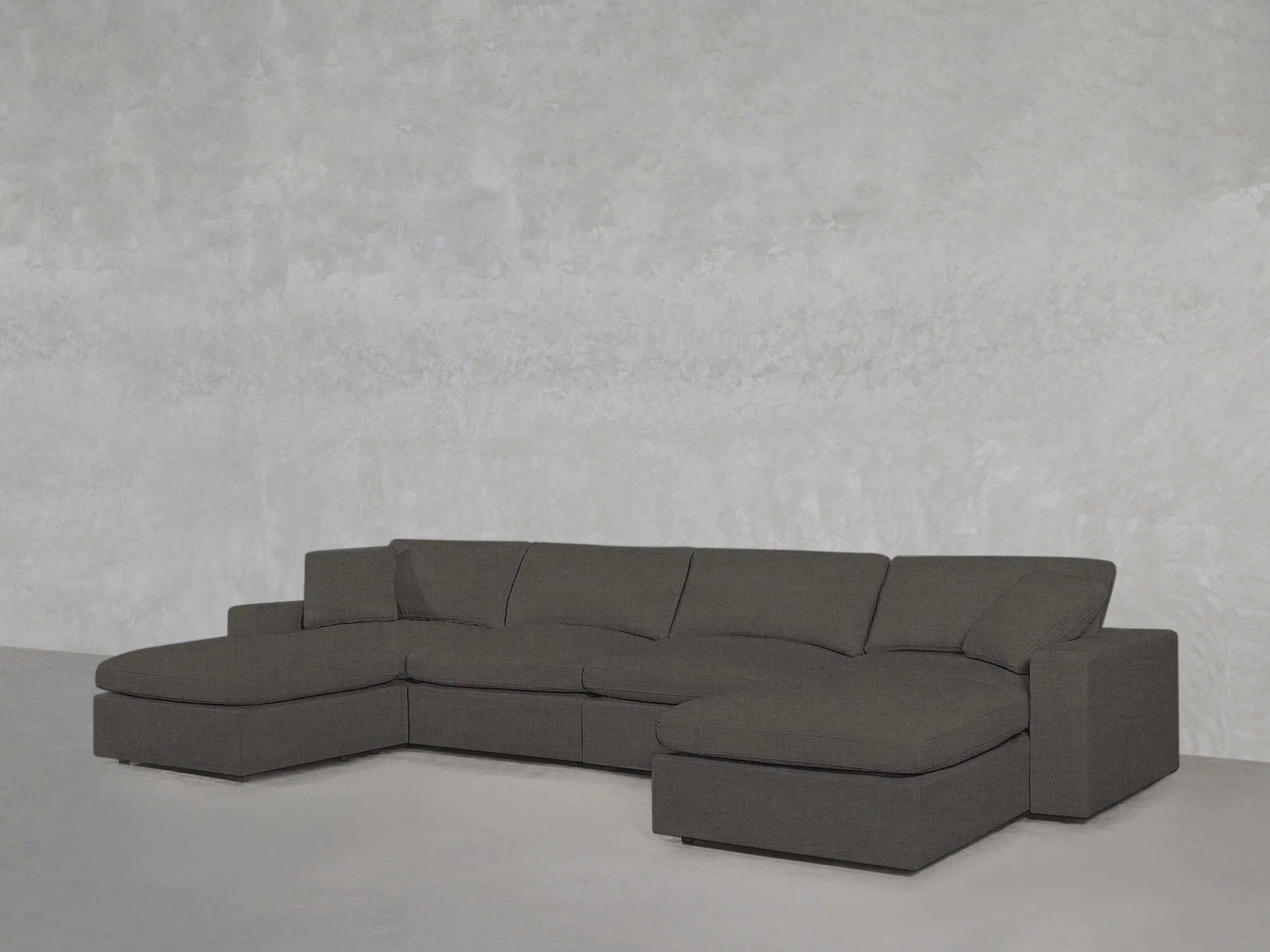 6-Seat Modular Double Chaise Sectional - Image 83