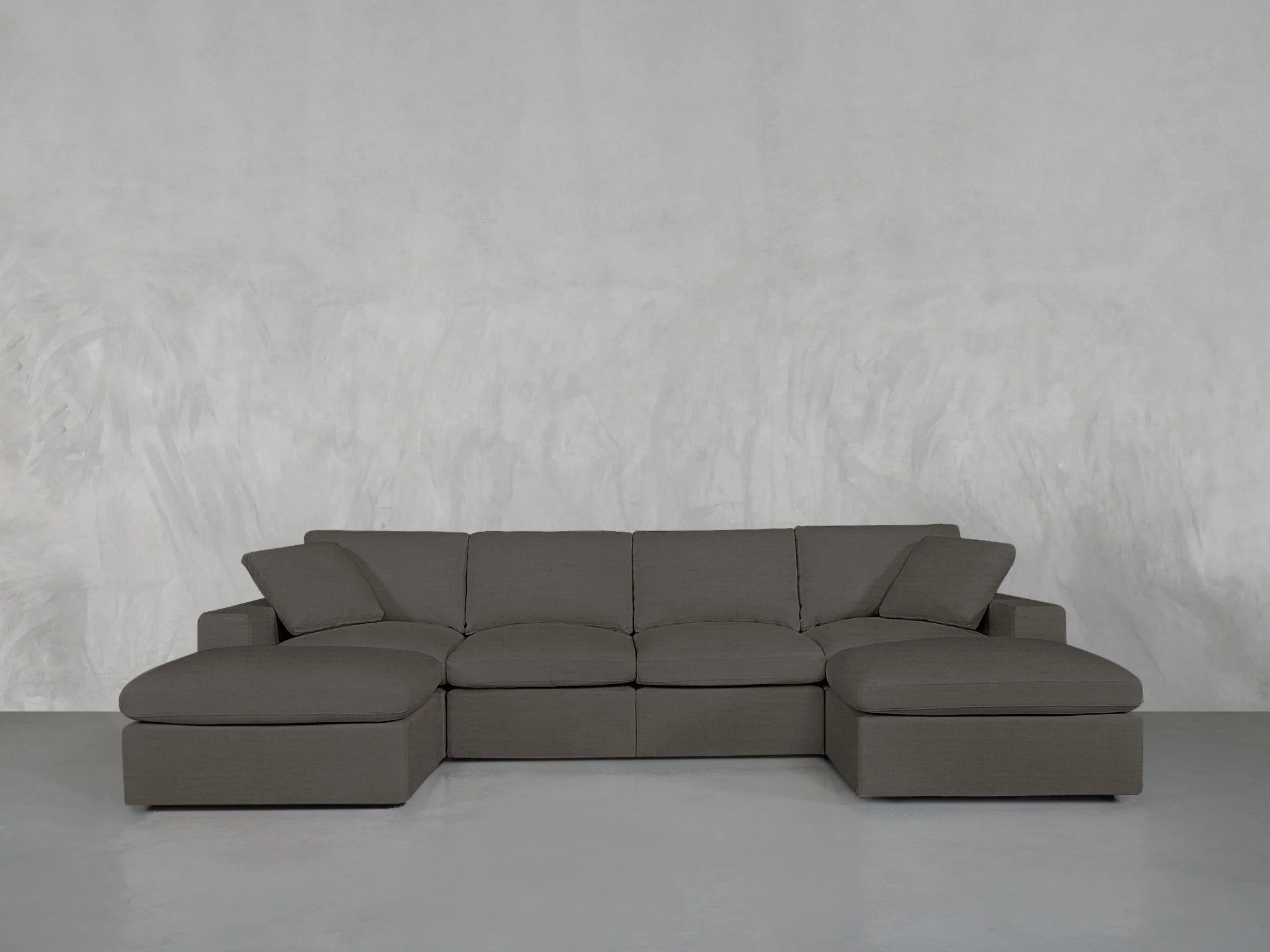 6-Seat Modular Double Chaise Sectional - Image 84