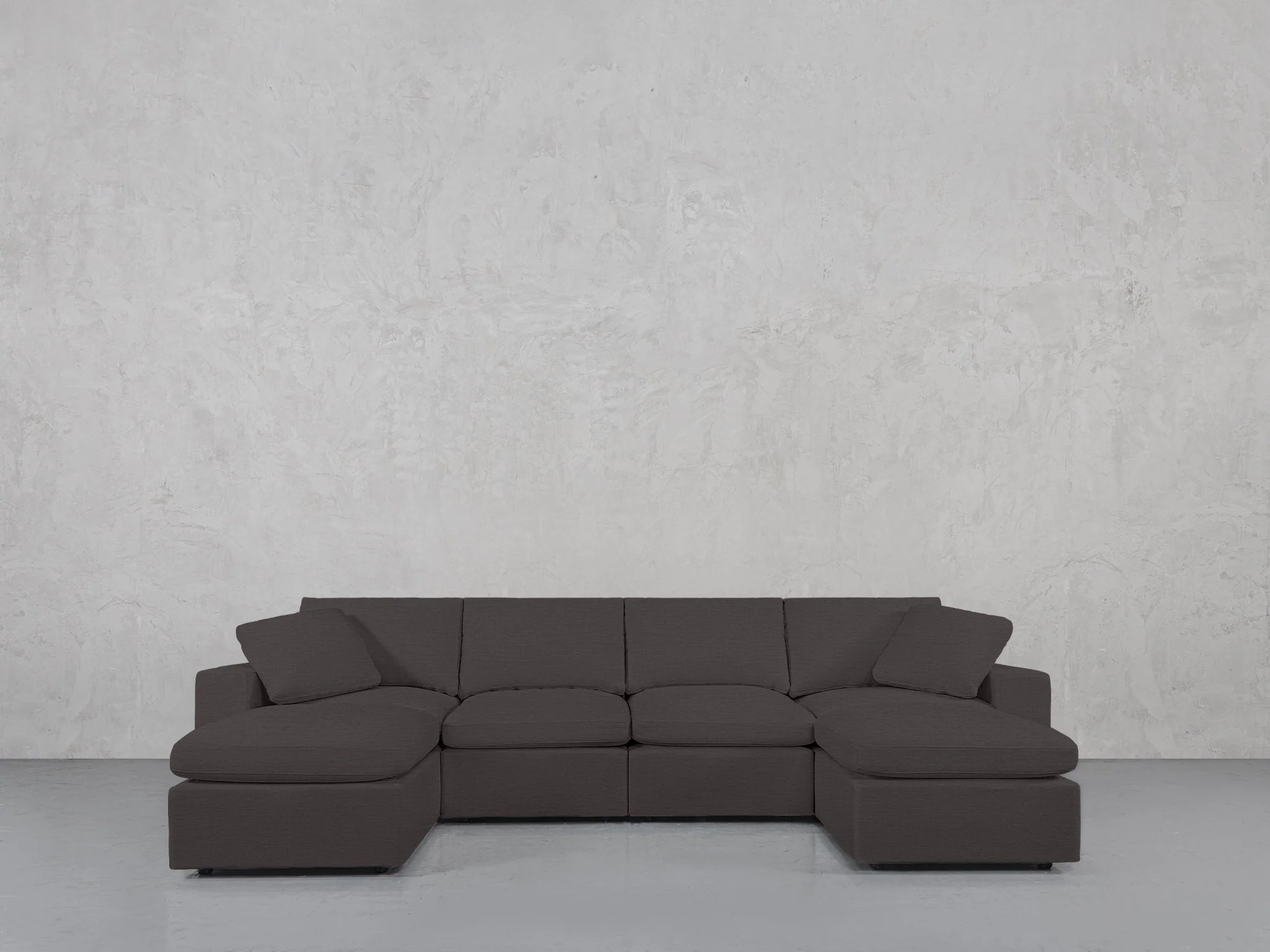 6-Seat Modular Double Chaise Sectional - Image 85