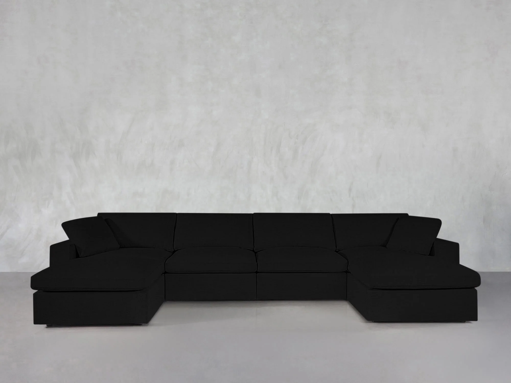6-Seat Modular Double Chaise Sectional - Image 93