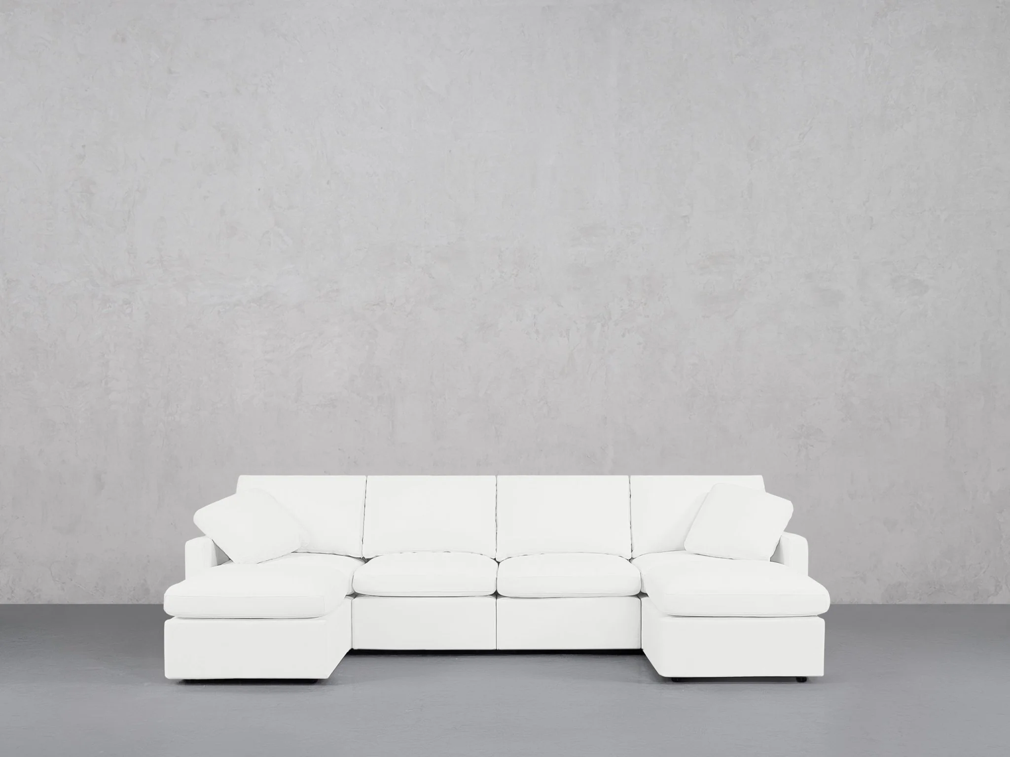6-Seat Modular Double Chaise Sectional (Thin Arms) - Image 10