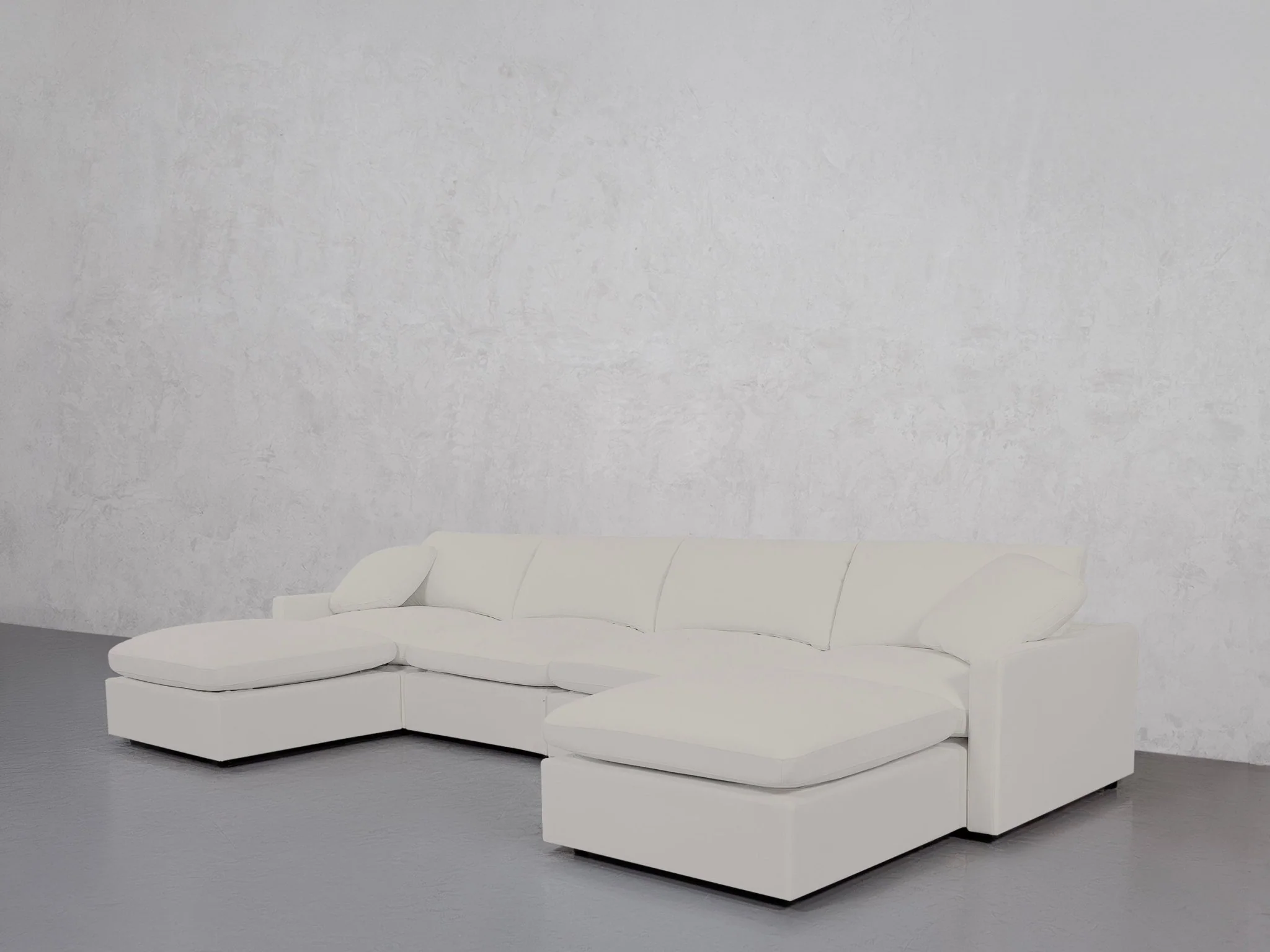 6-Seat Modular Double Chaise Sectional (Thin Arms) - Image 100