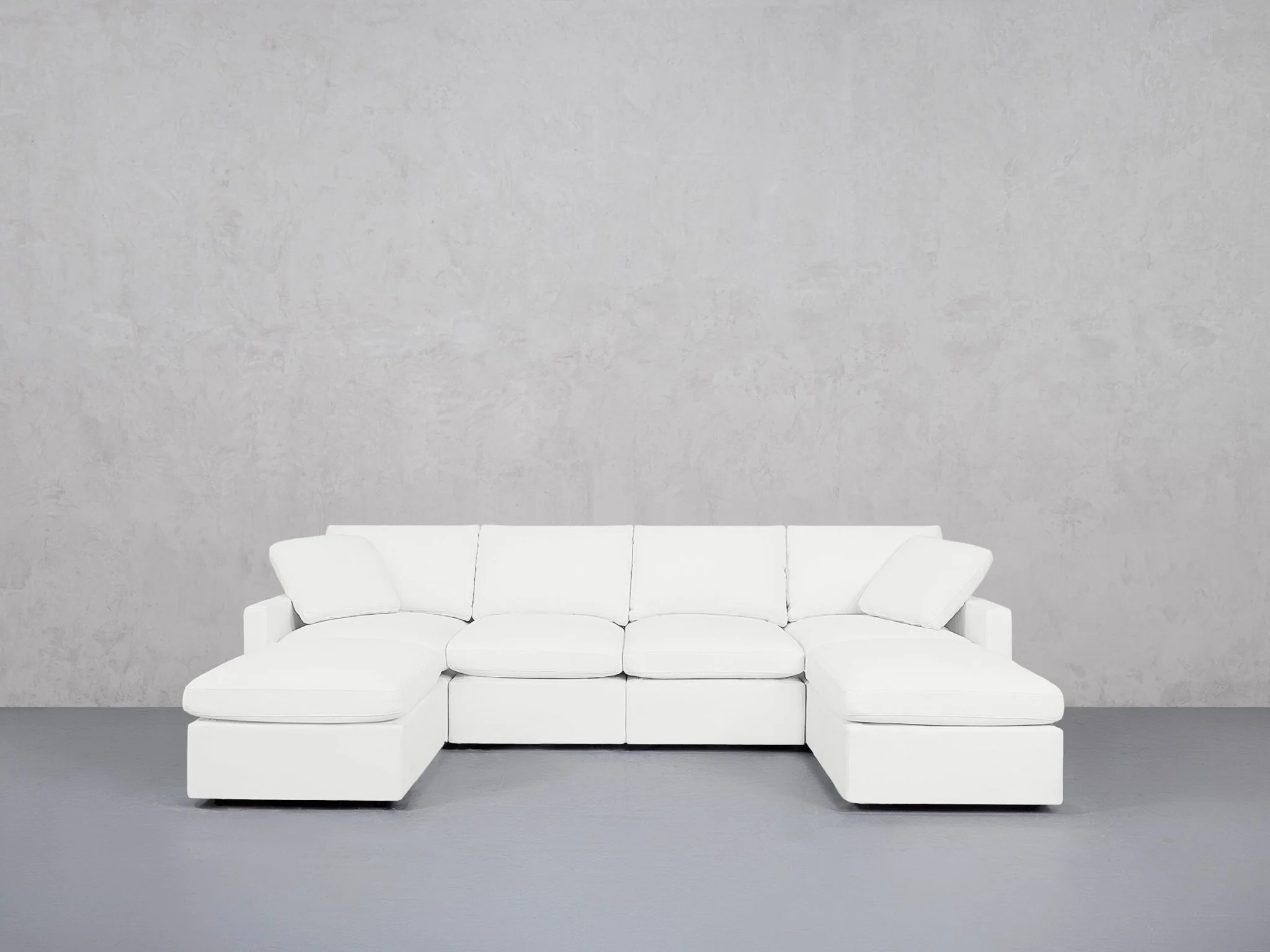 6-Seat Modular Double Chaise Sectional (Thin Arms) - Image 11