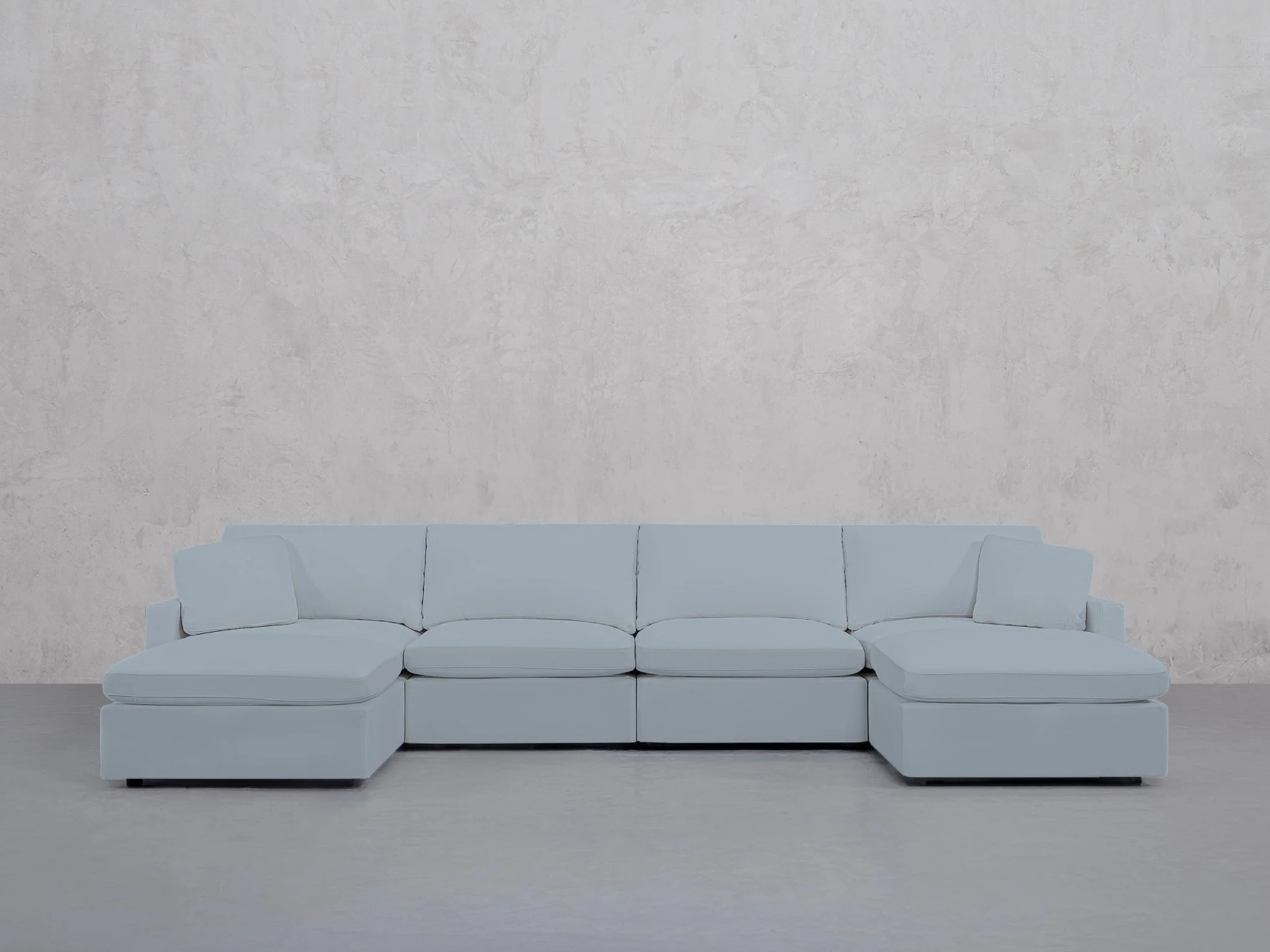 6-Seat Modular Double Chaise Sectional (Thin Arms) - Image 120