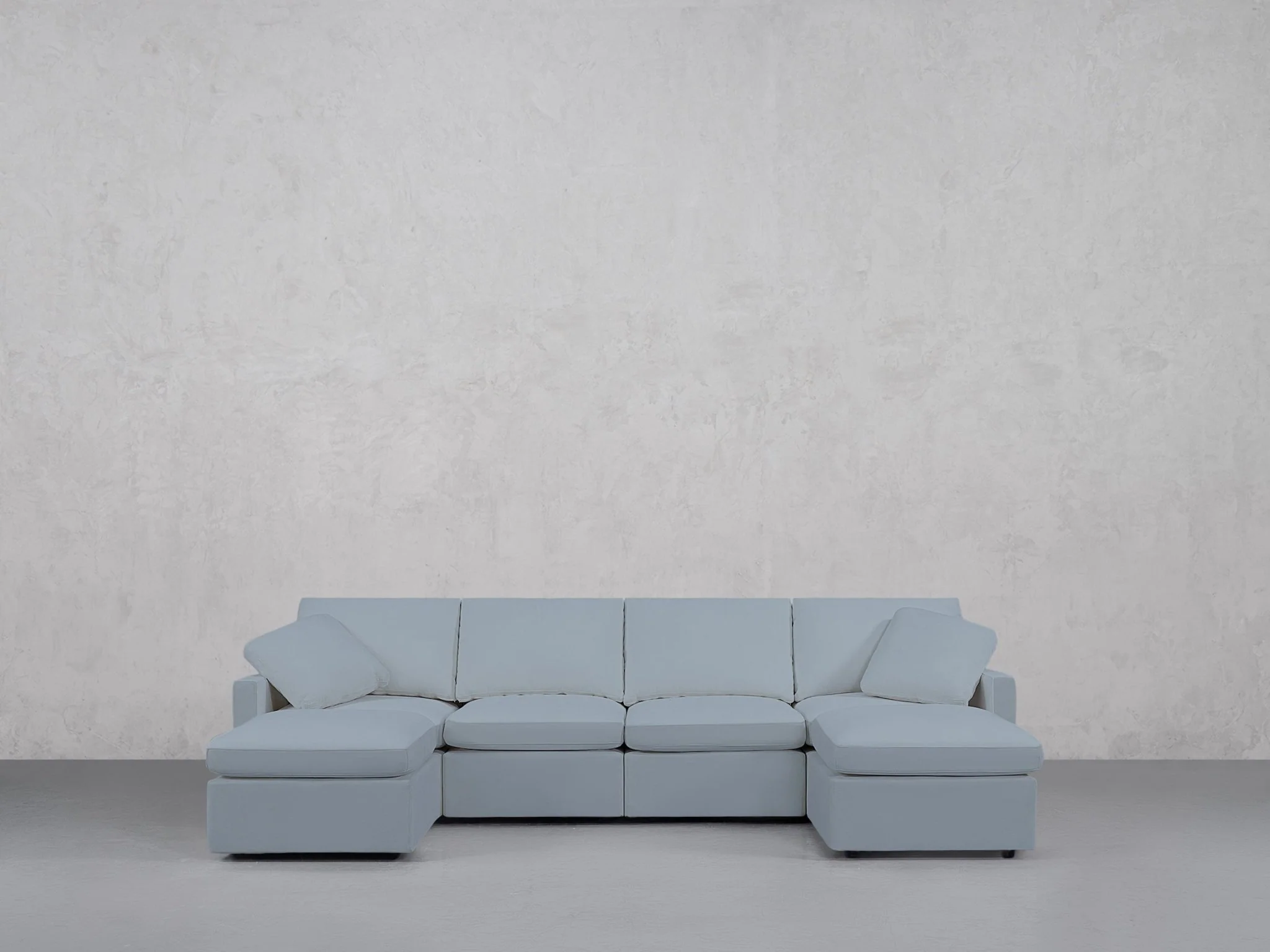 6-Seat Modular Double Chaise Sectional (Thin Arms) - Image 122