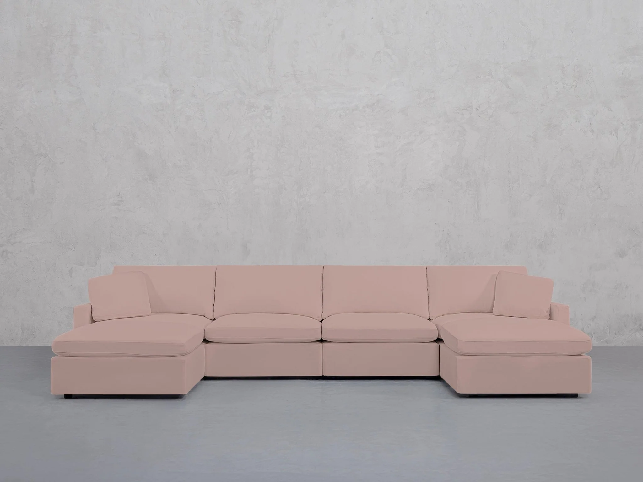 6-Seat Modular Double Chaise Sectional (Thin Arms) - Image 127