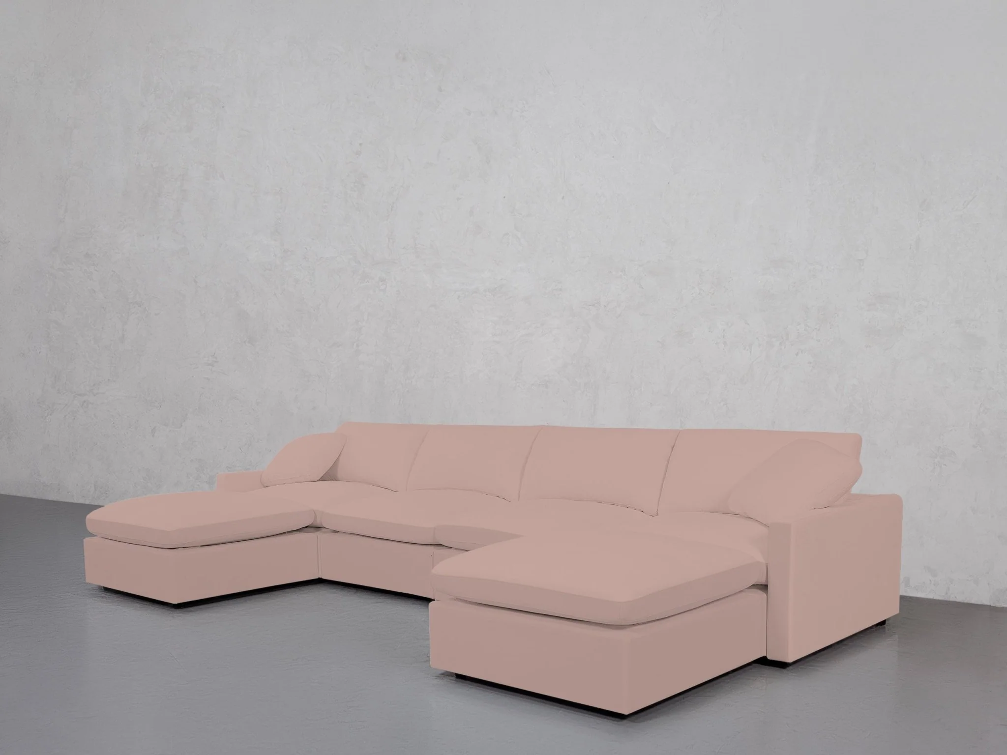 6-Seat Modular Double Chaise Sectional (Thin Arms) - Image 128