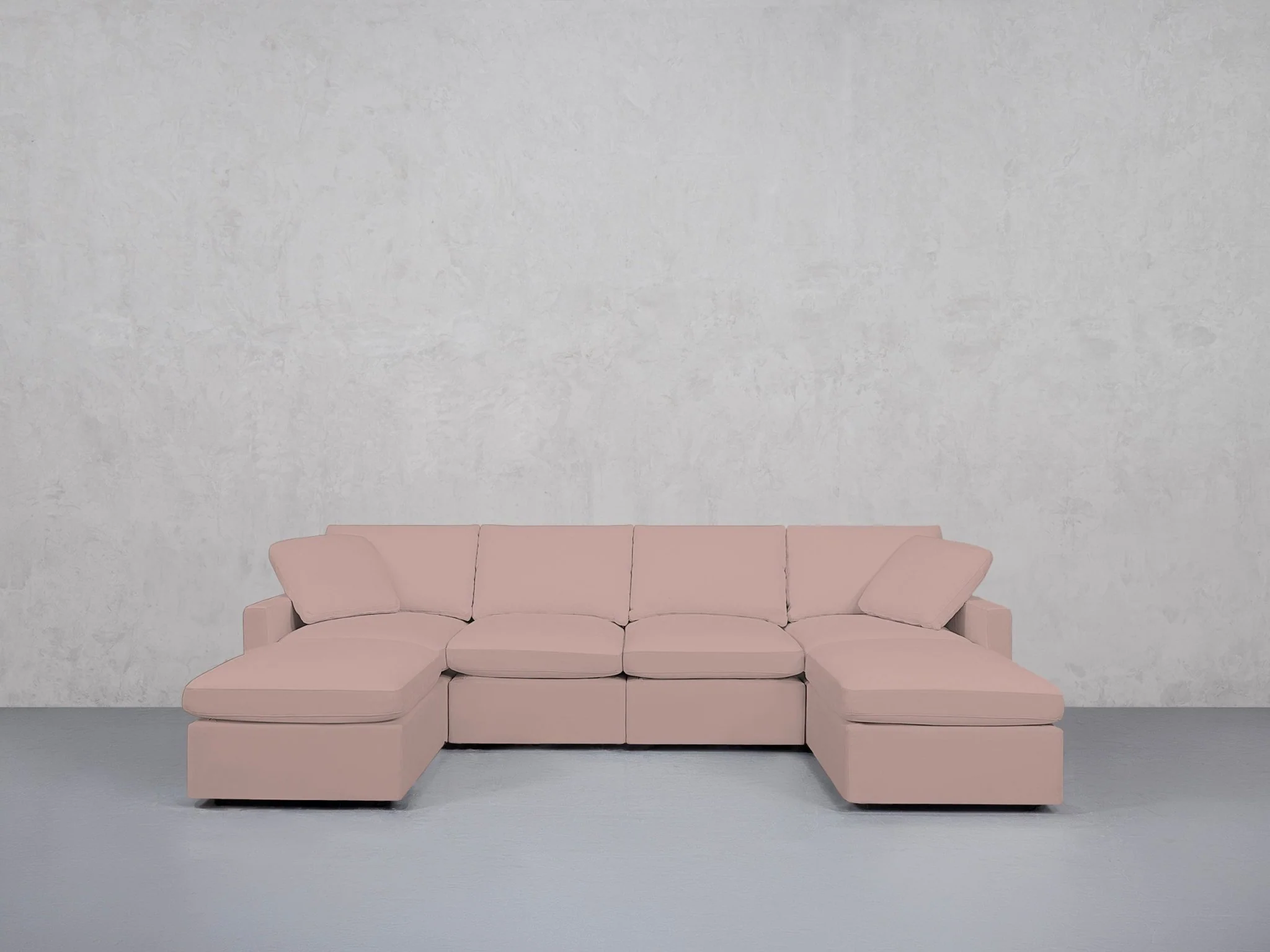 6-Seat Modular Double Chaise Sectional (Thin Arms) - Image 130