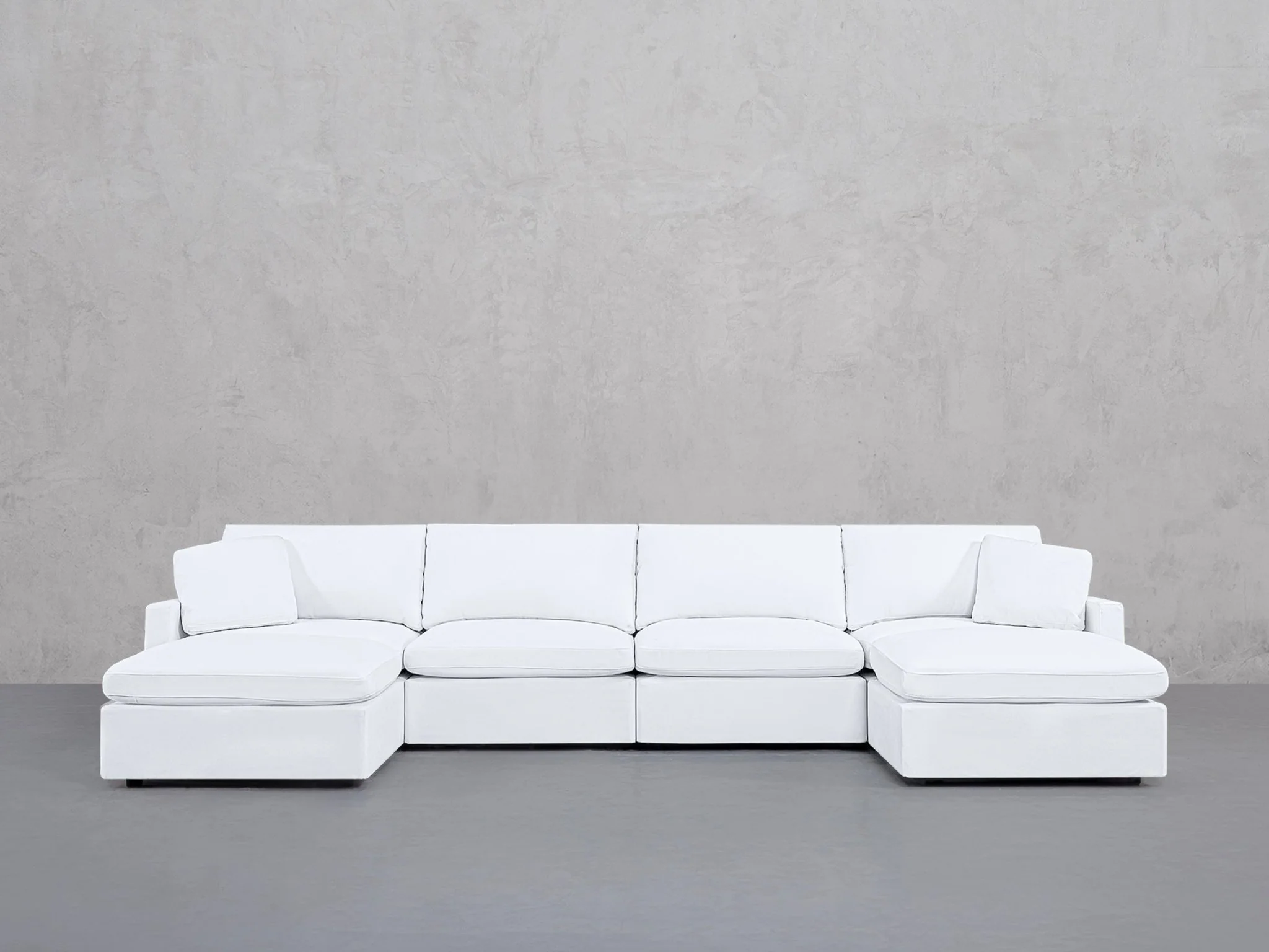 6-Seat Modular Double Chaise Sectional (Thin Arms) - Image 134