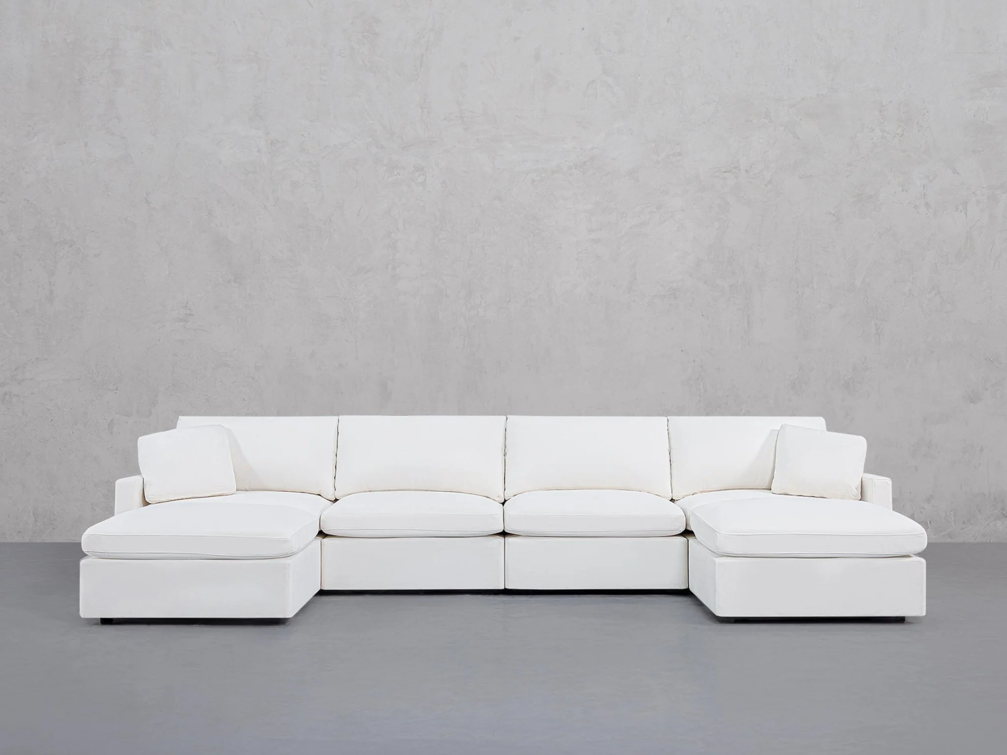 6-Seat Modular Double Chaise Sectional (Thin Arms) - Image 139