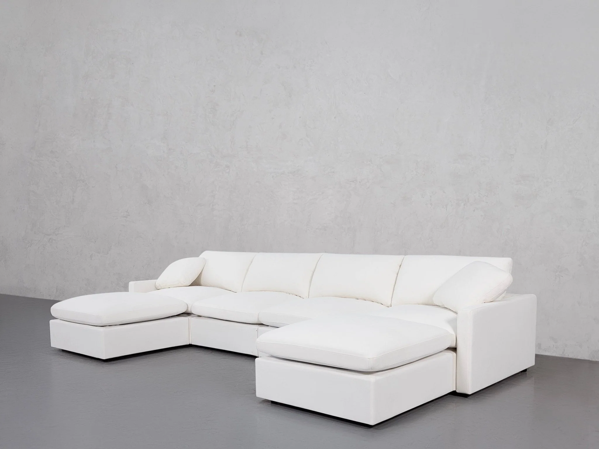 6-Seat Modular Double Chaise Sectional (Thin Arms) - Image 140