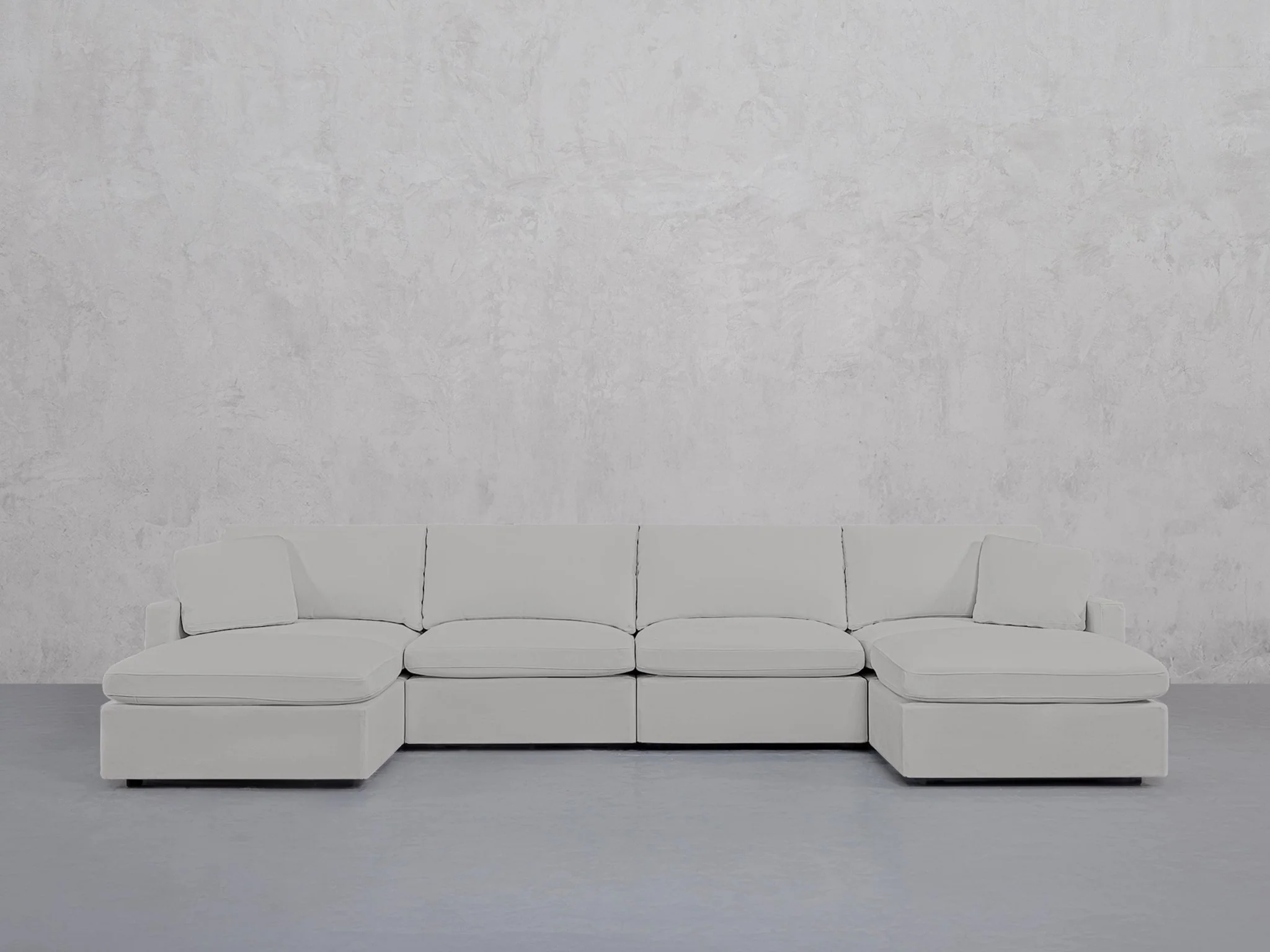 6-Seat Modular Double Chaise Sectional (Thin Arms) - Image 144