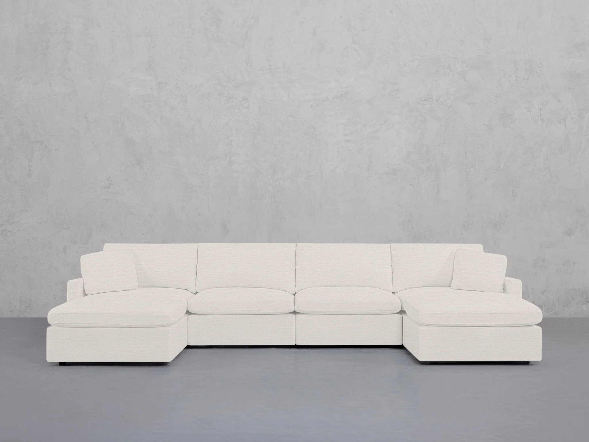 6-Seat Modular Double Chaise Sectional (Thin Arms) - Image 15