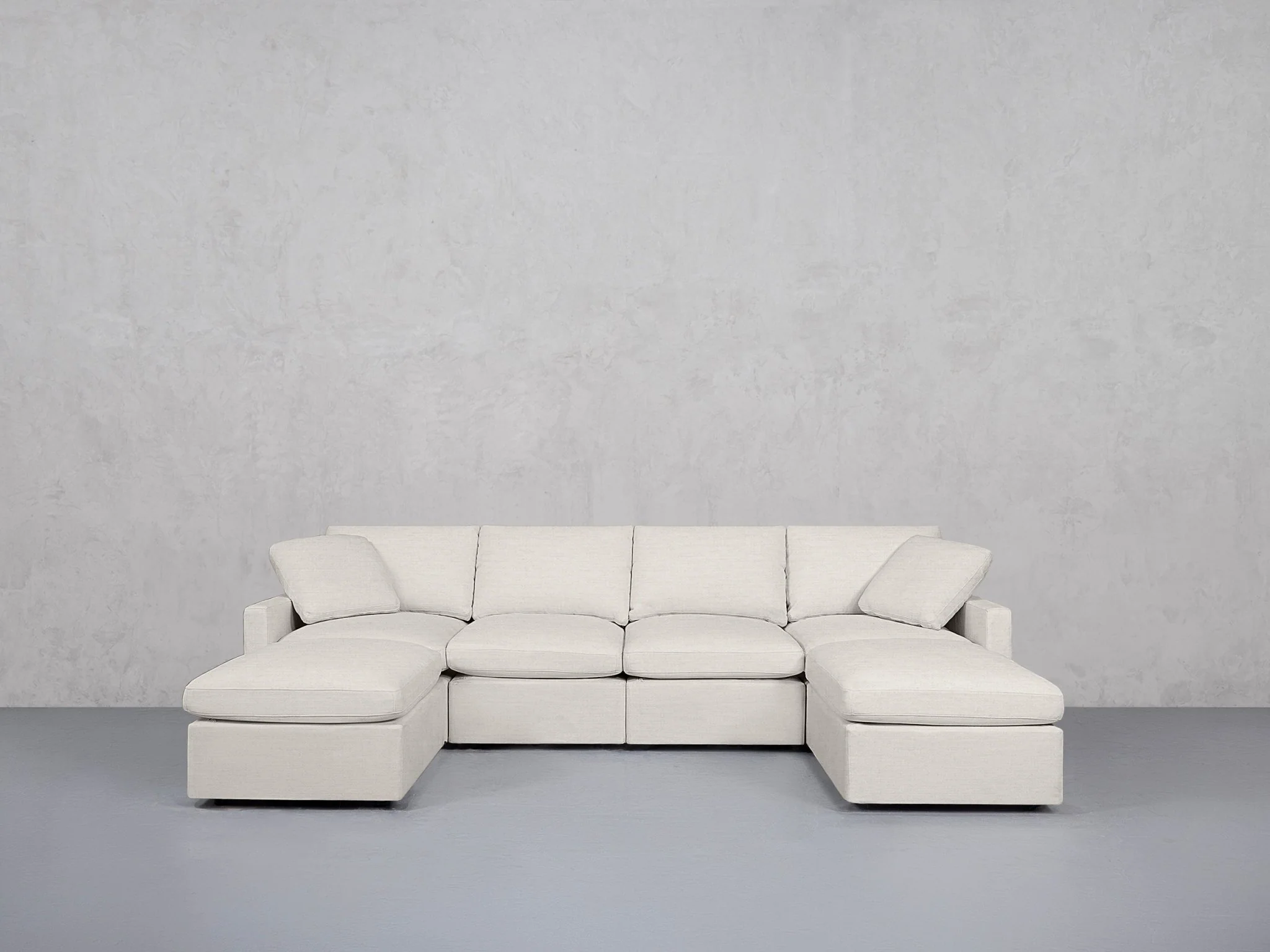 6-Seat Modular Double Chaise Sectional (Thin Arms) - Image 18