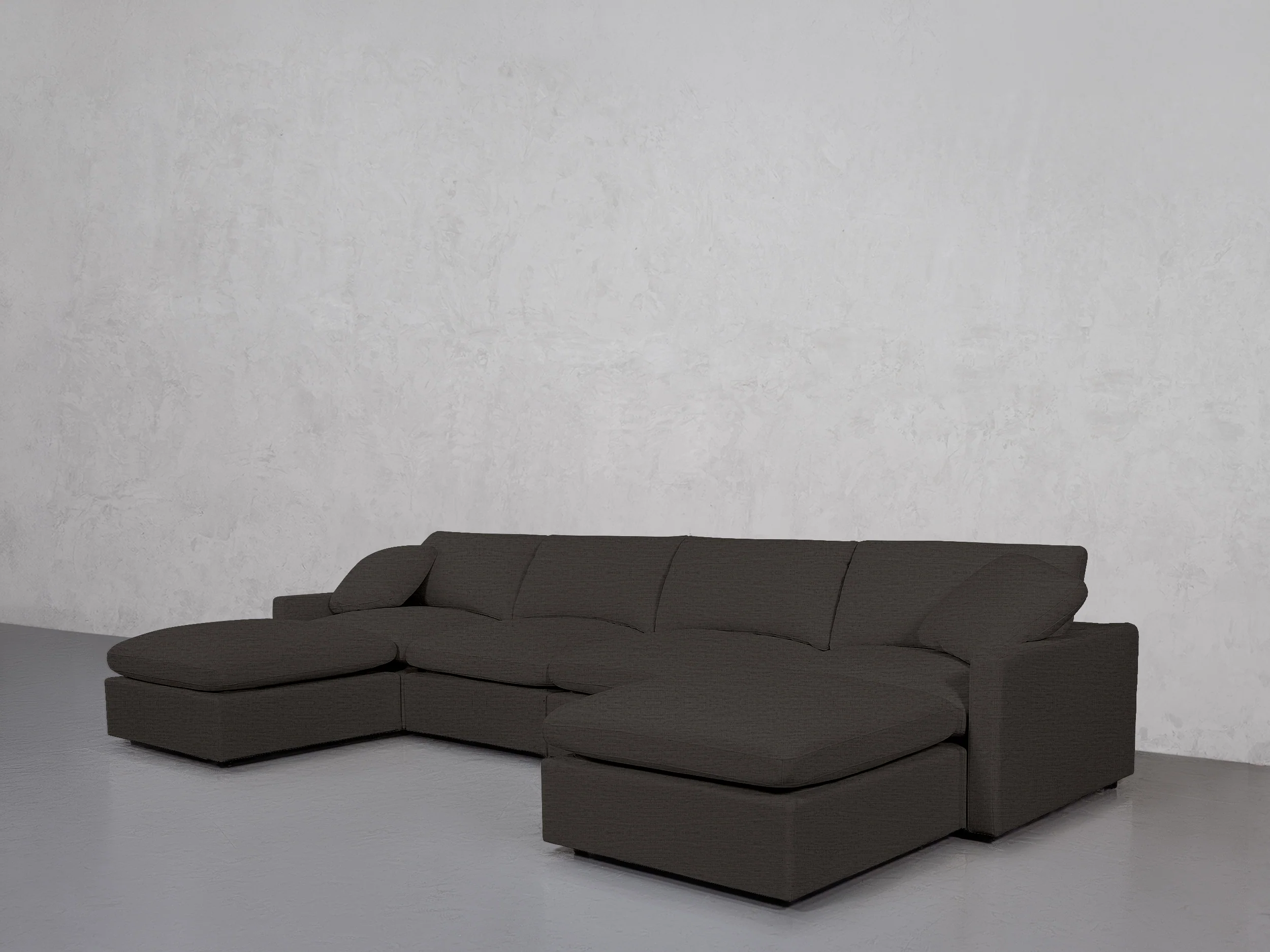 6-Seat Modular Double Chaise Sectional (Thin Arms) - Image 30