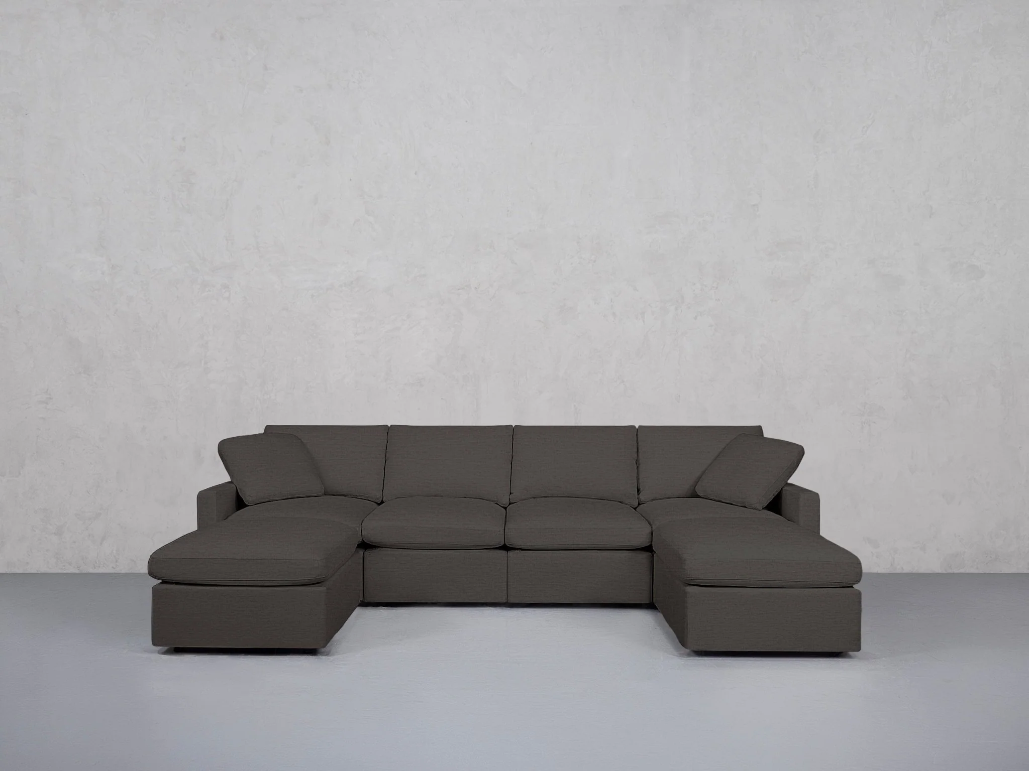 6-Seat Modular Double Chaise Sectional (Thin Arms) - Image 32