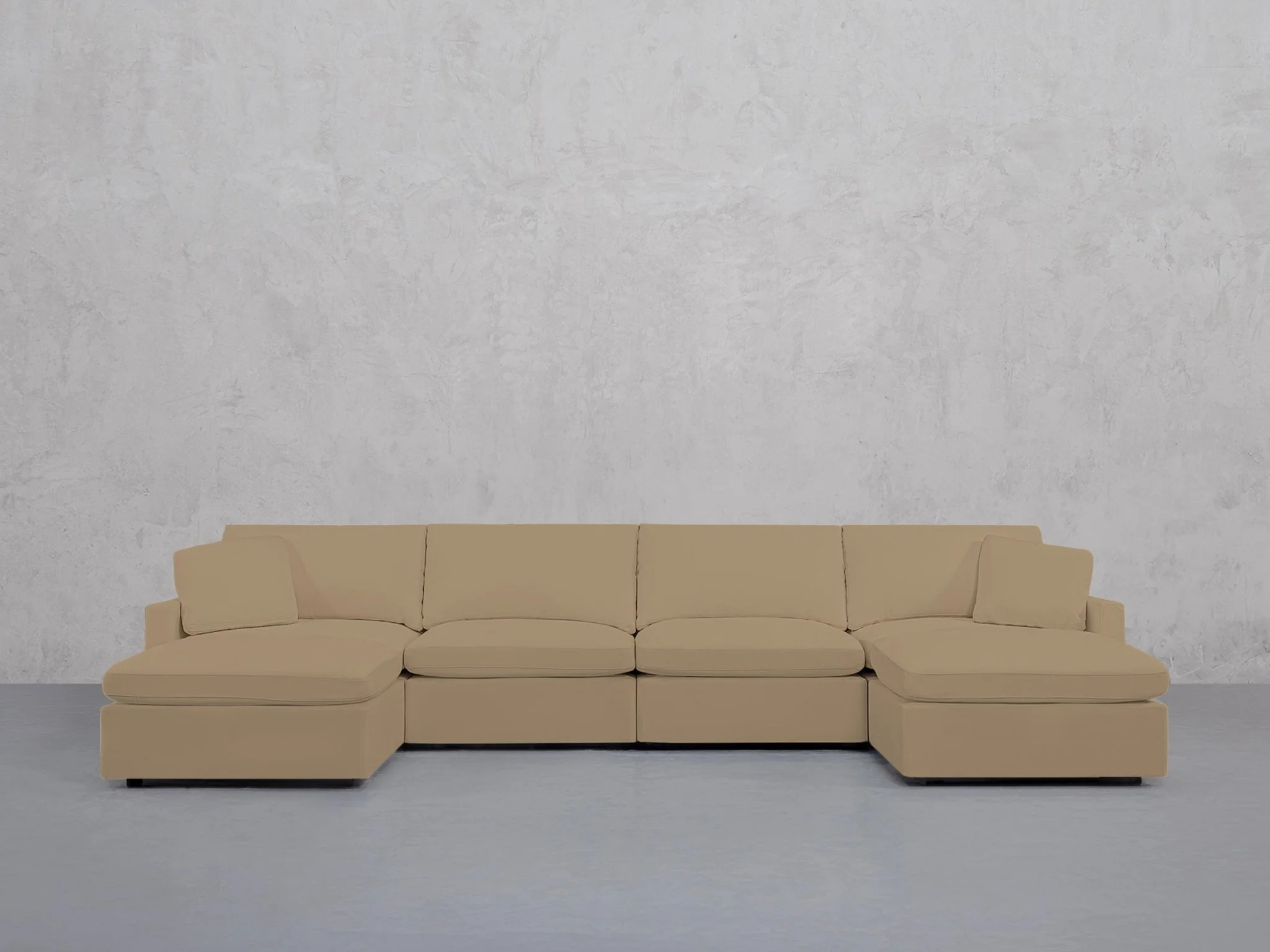 6-Seat Modular Double Chaise Sectional (Thin Arms) - Image 57