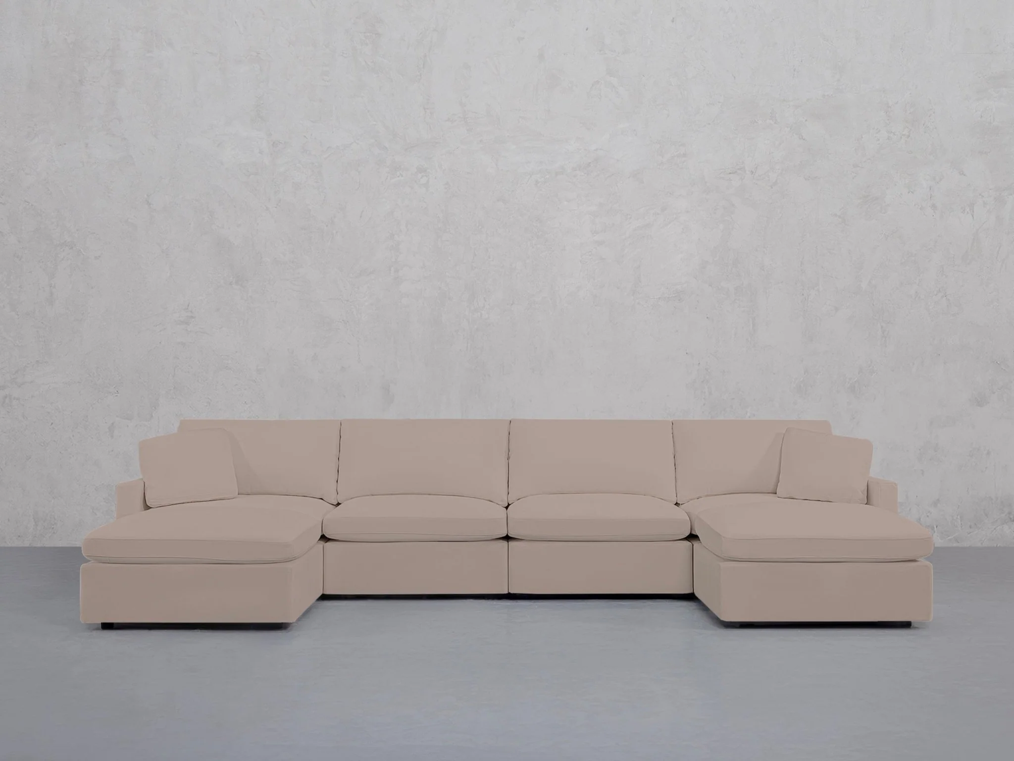 6-Seat Modular Double Chaise Sectional (Thin Arms) - Image 64