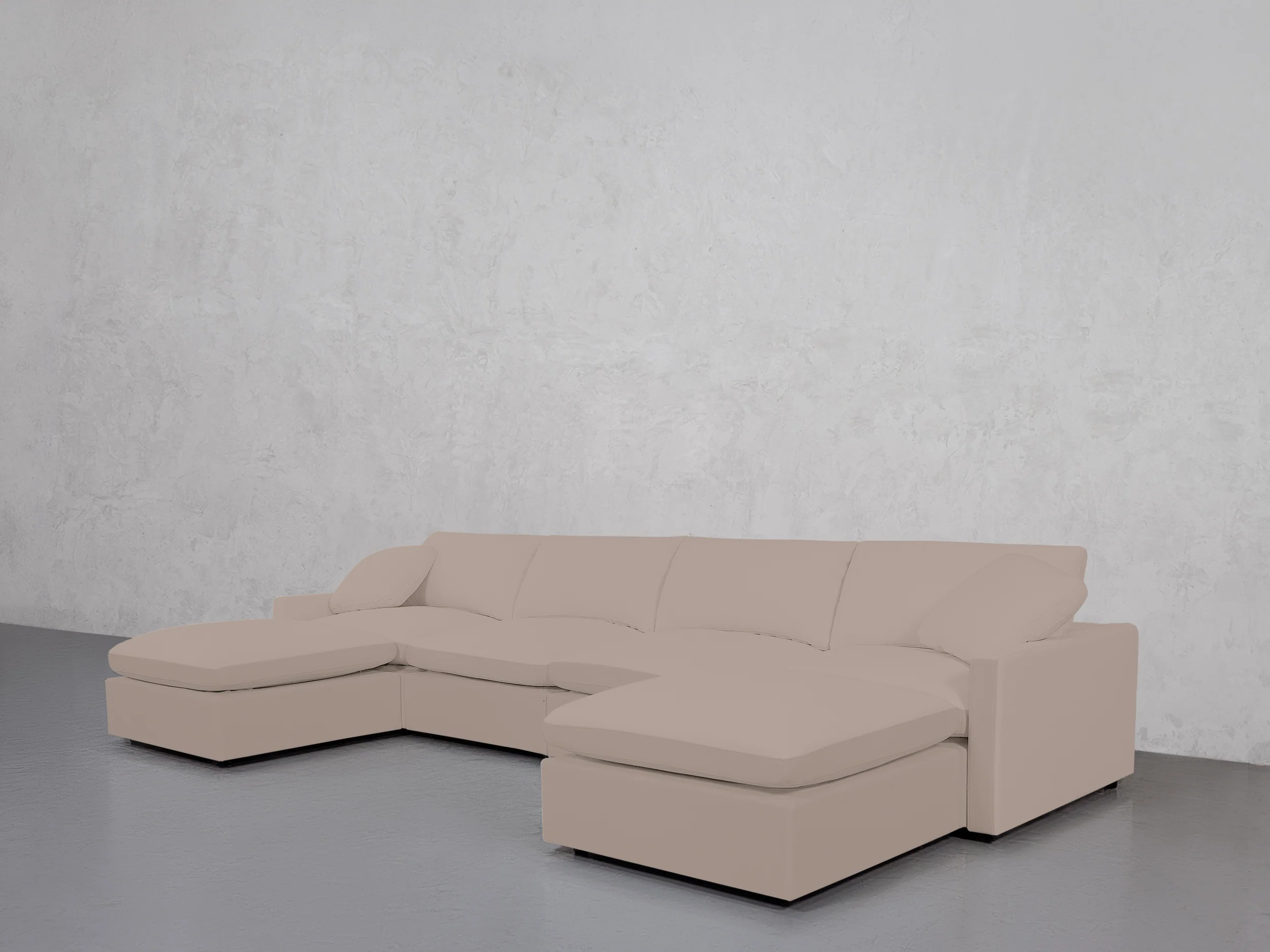 6-Seat Modular Double Chaise Sectional (Thin Arms) - Image 65