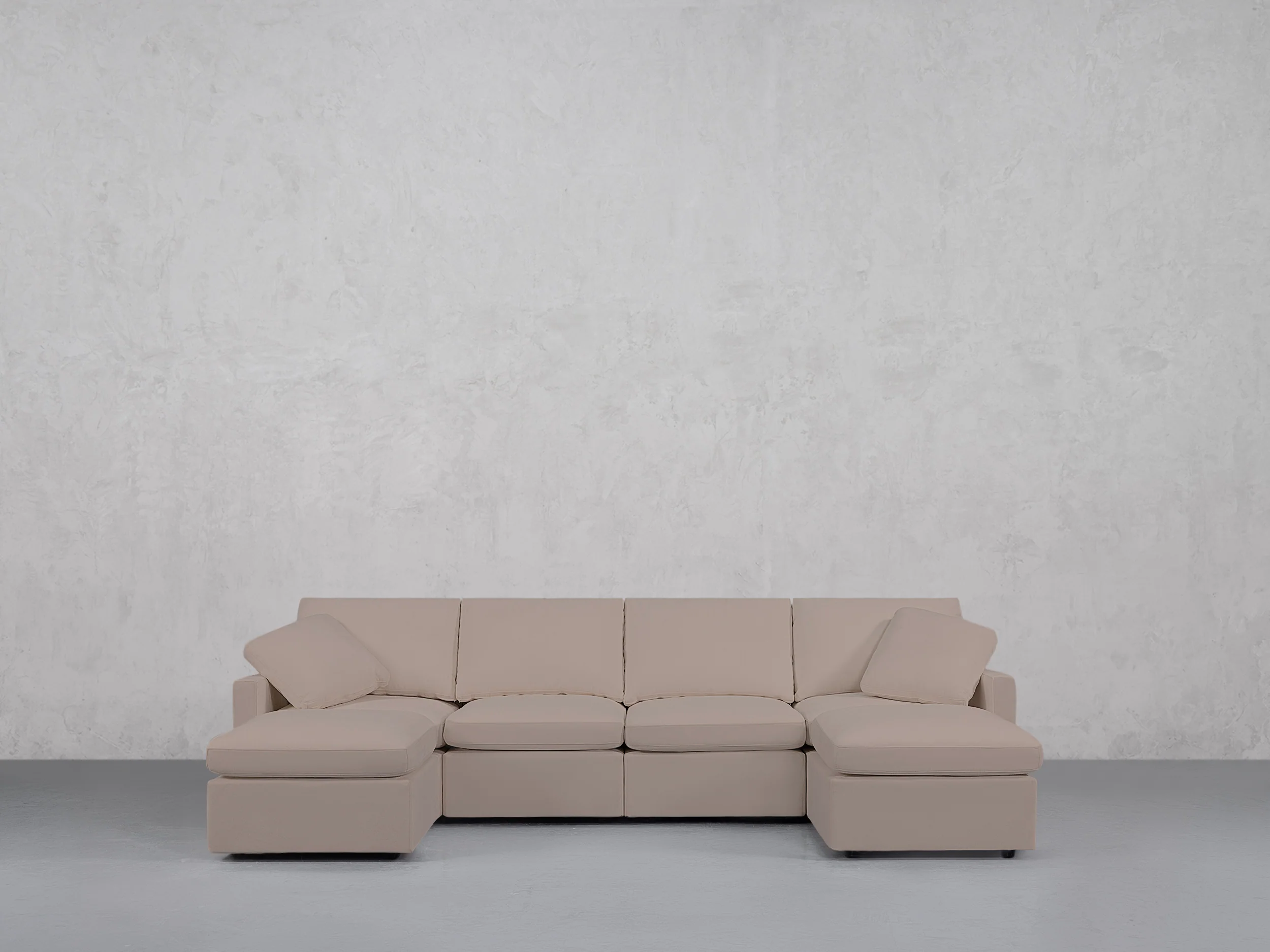6-Seat Modular Double Chaise Sectional (Thin Arms) - Image 66