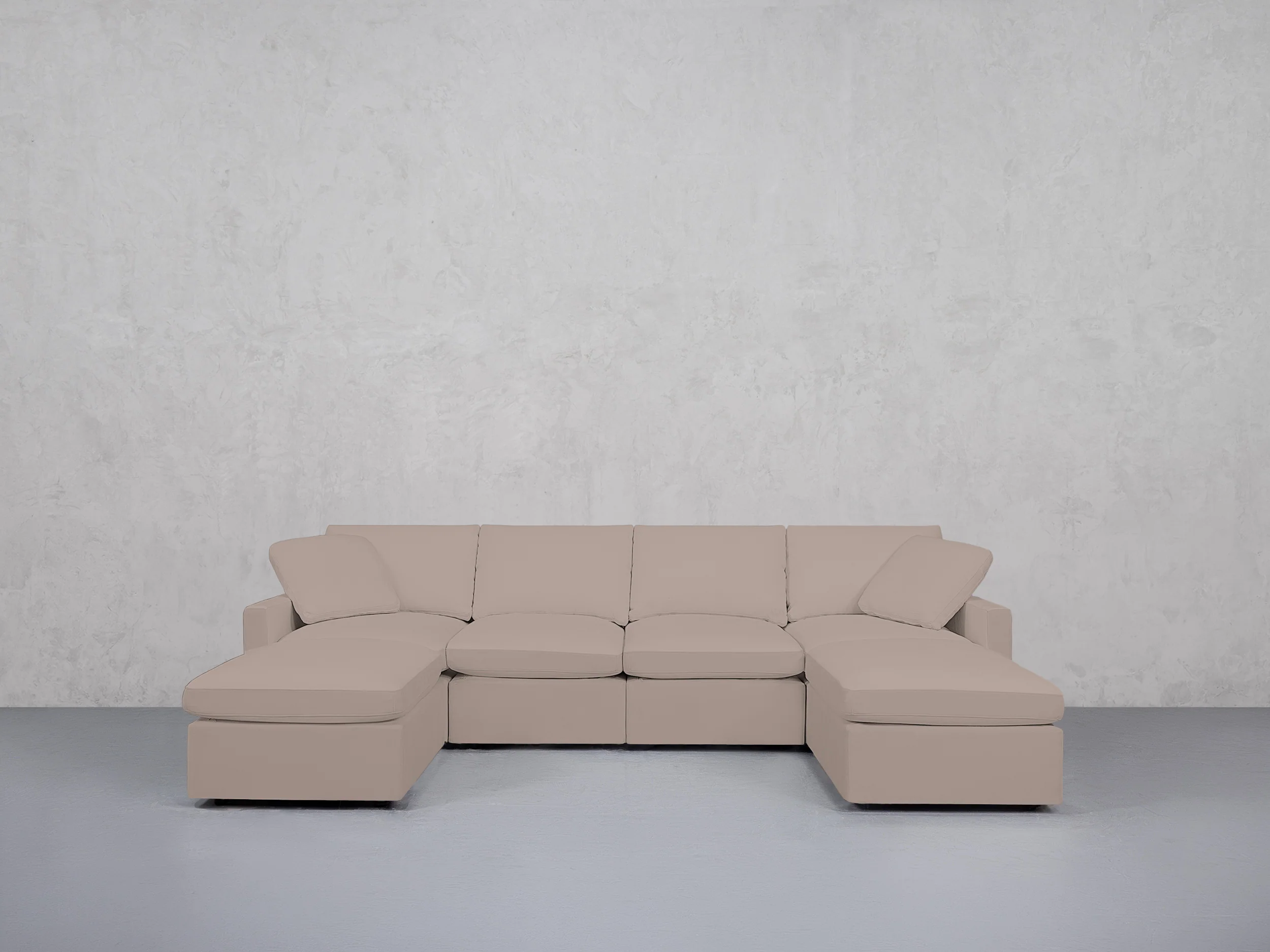 6-Seat Modular Double Chaise Sectional (Thin Arms) - Image 67