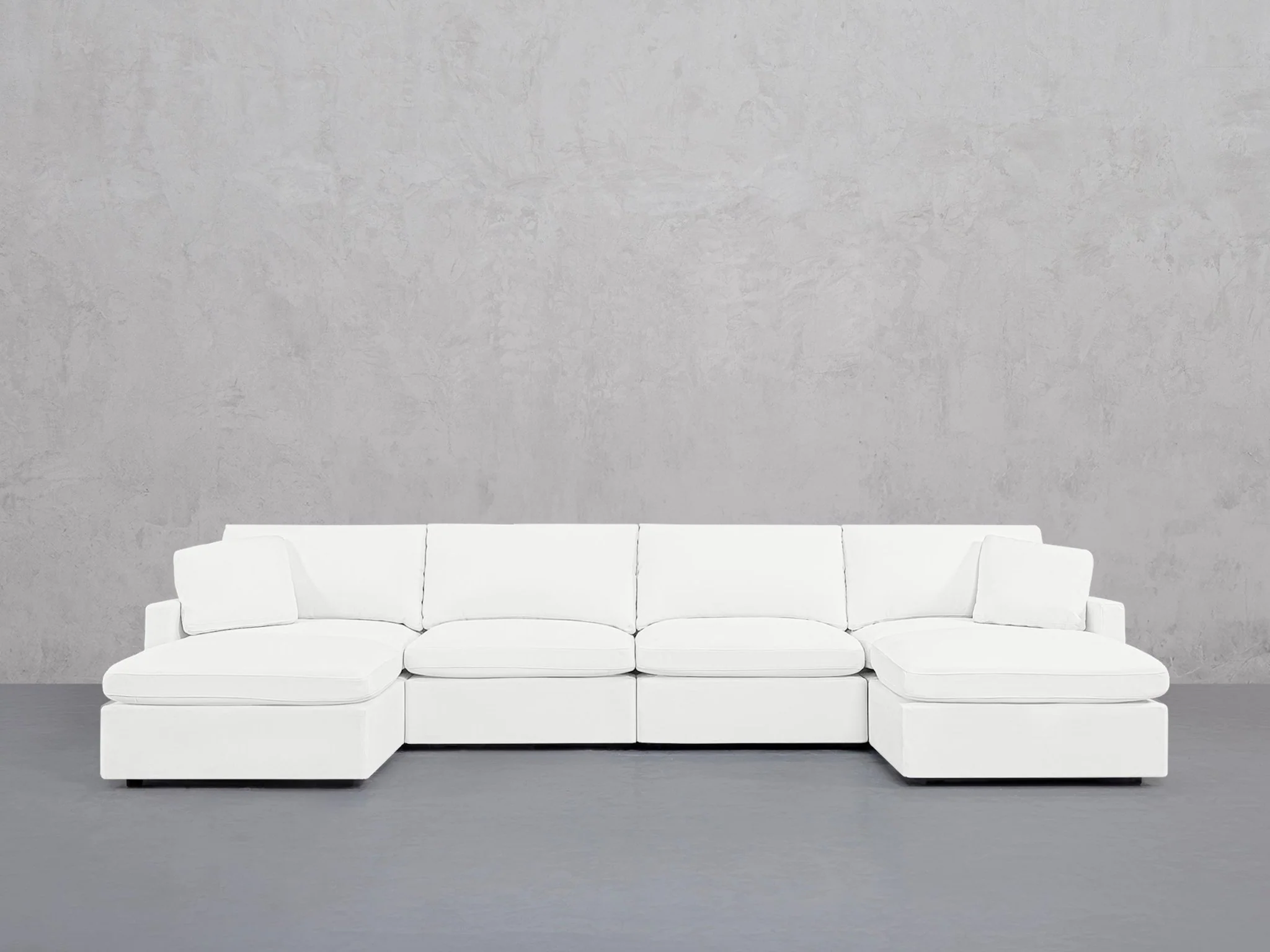 6-Seat Modular Double Chaise Sectional (Thin Arms) - Image 8