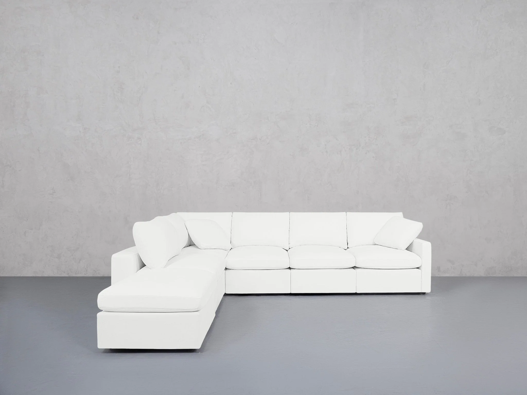 7-Seat Modular Chaise Corner Lounger Sectional (Thin Arm) - Image 11