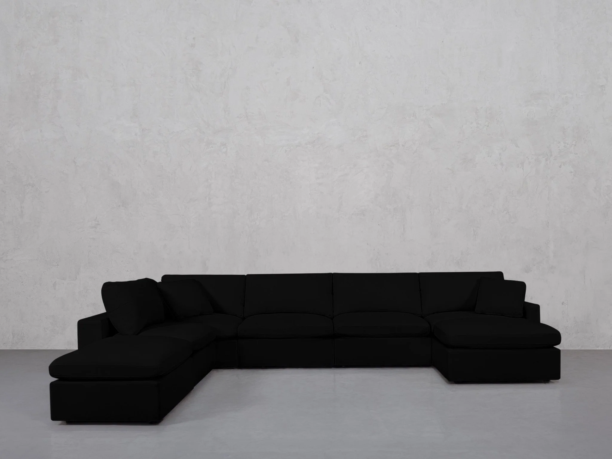 7-Seat Modular Chaise Corner Lounger Sectional (Thin Arm) - Image 113