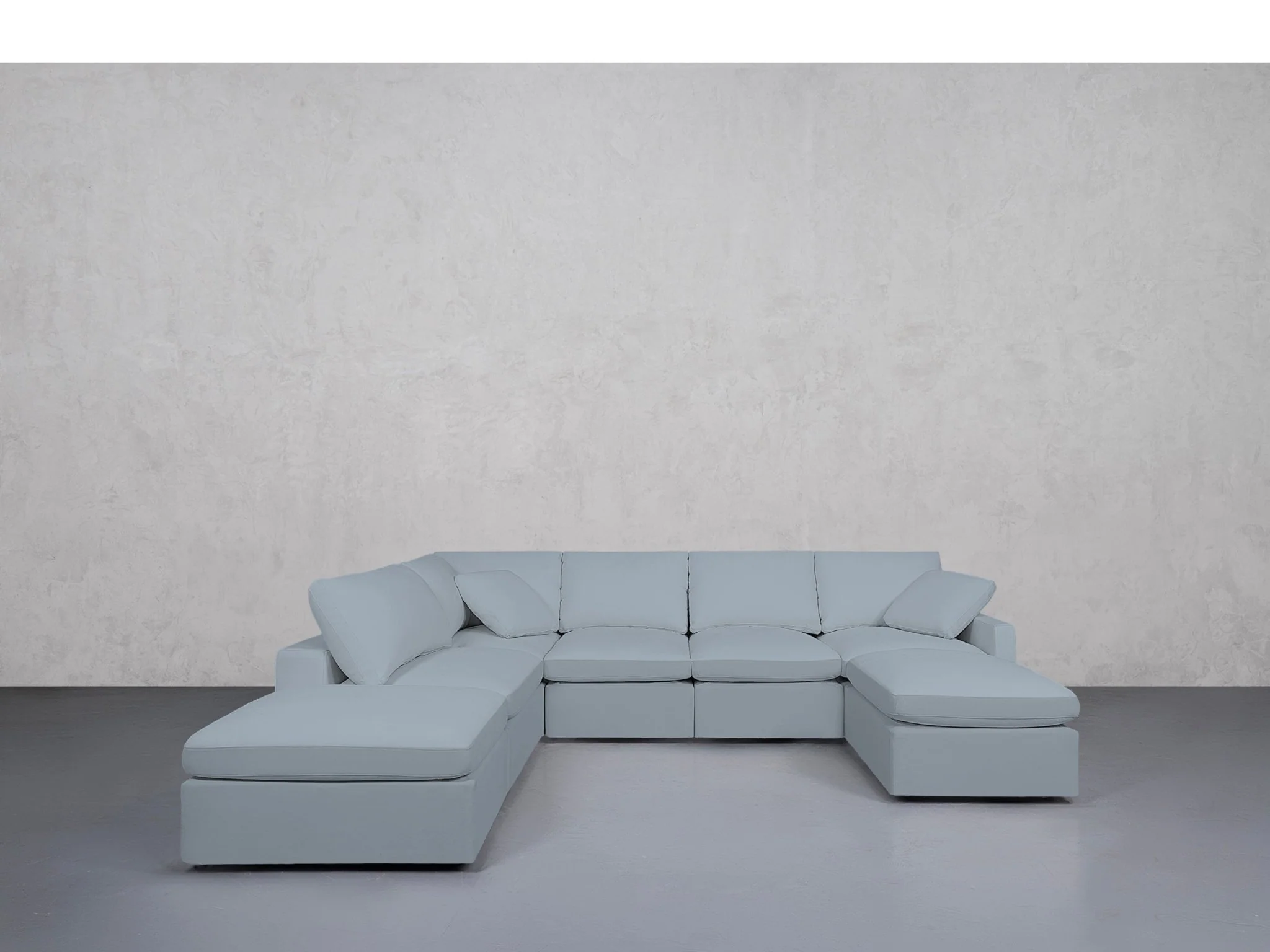 7-Seat Modular Chaise Corner Lounger Sectional (Thin Arm) - Image 123