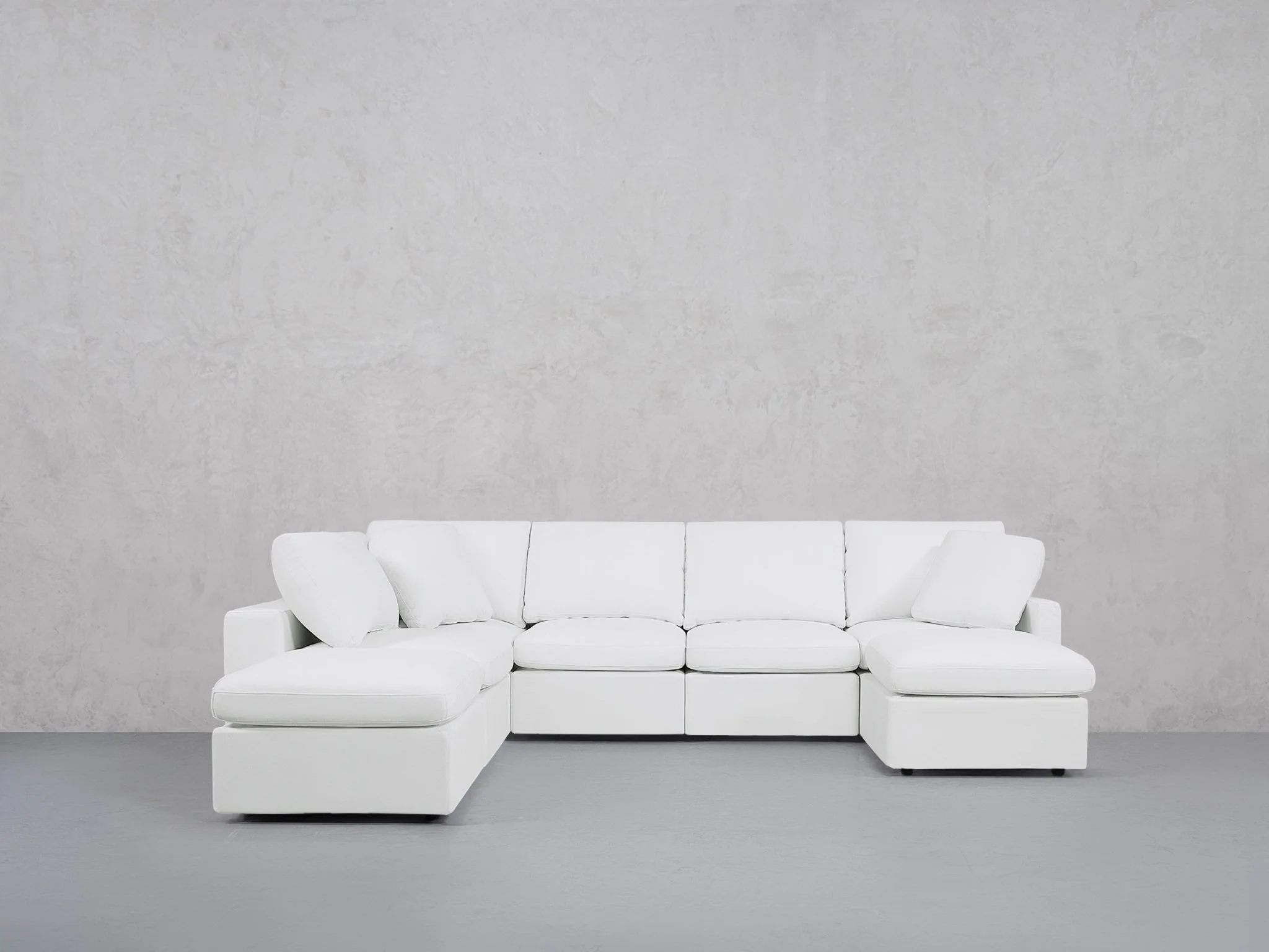 7-Seat Modular Chaise Corner Lounger Sectional (Thin Arm) - Image 160