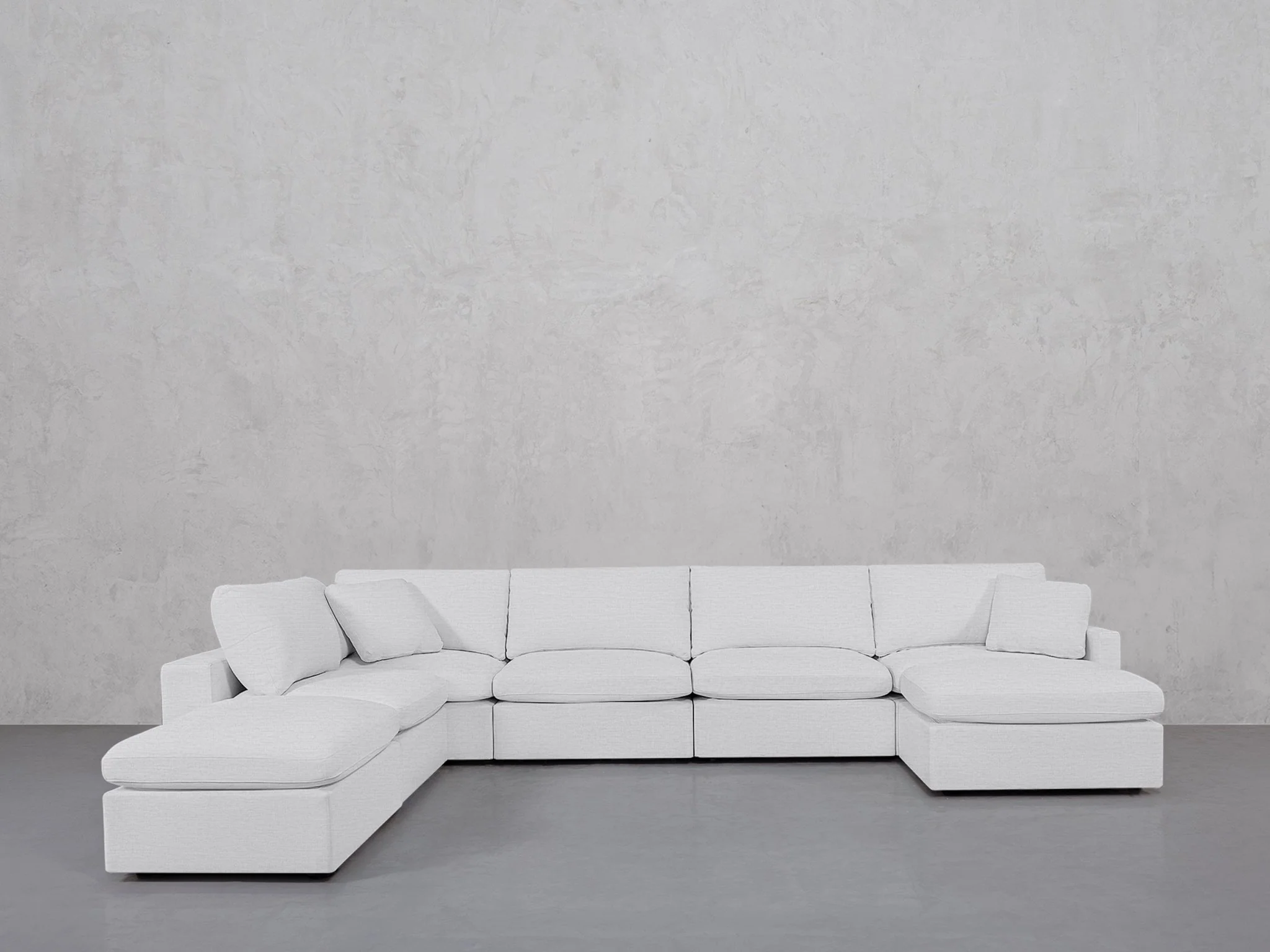 7-Seat Modular Chaise Corner Lounger Sectional (Thin Arm) - Image 22