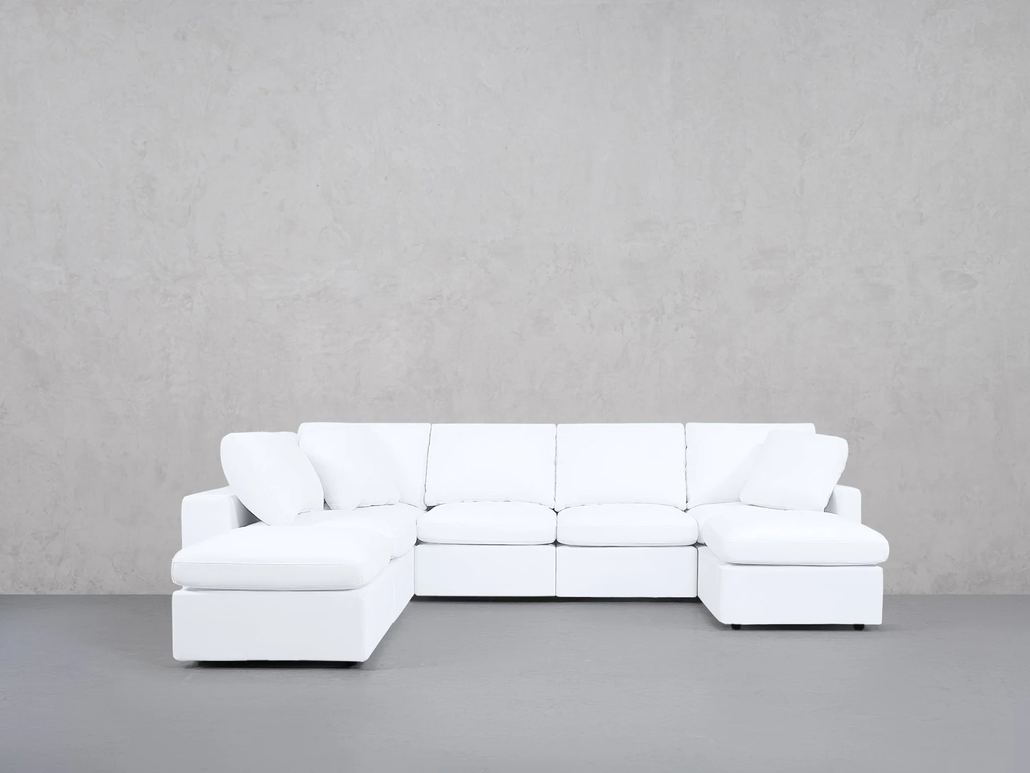 7-Seat Modular Chaise Corner Lounger Sectional (Thin Arm) - Image 3