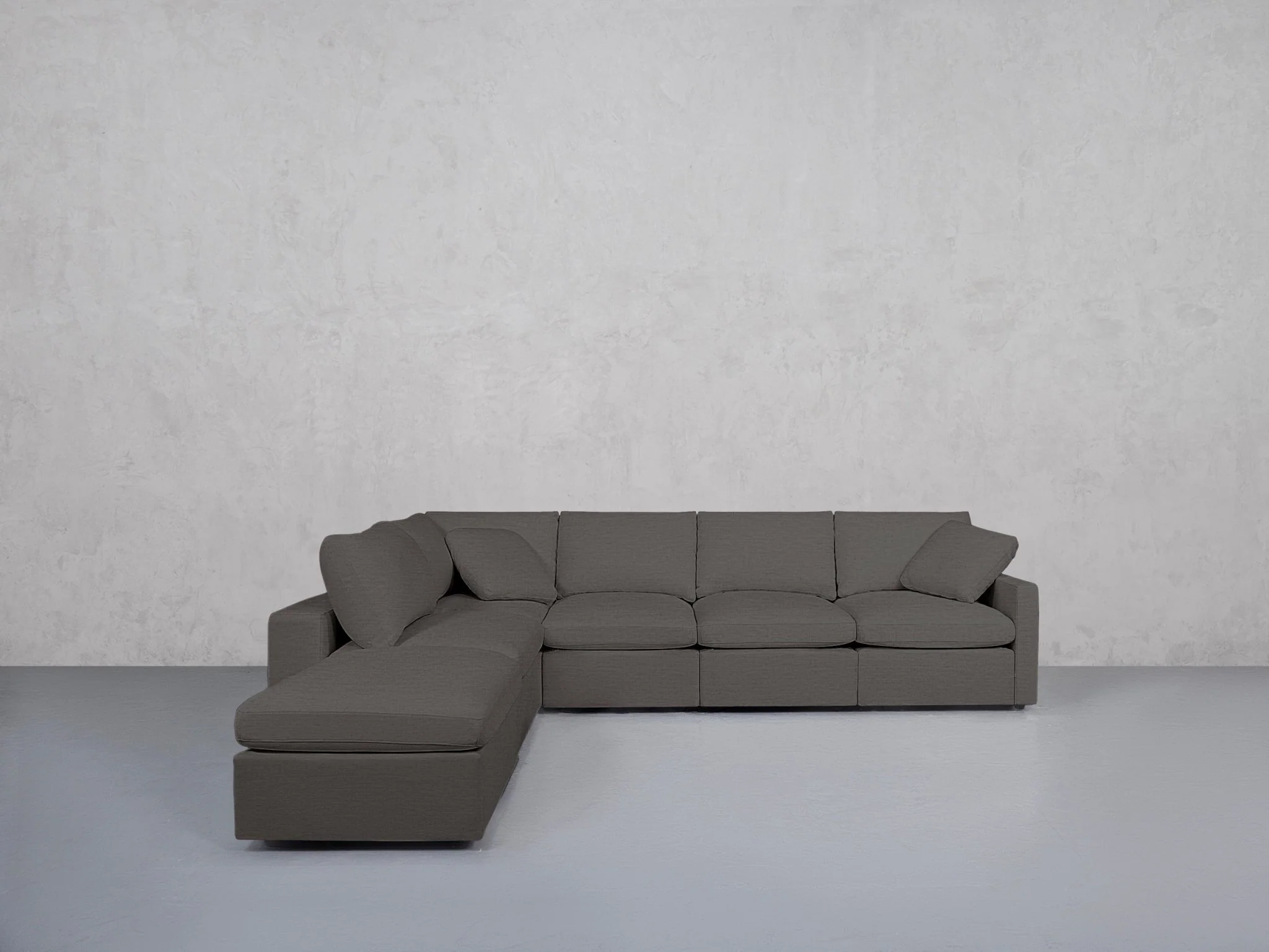 7-Seat Modular Chaise Corner Lounger Sectional (Thin Arm) - Image 32