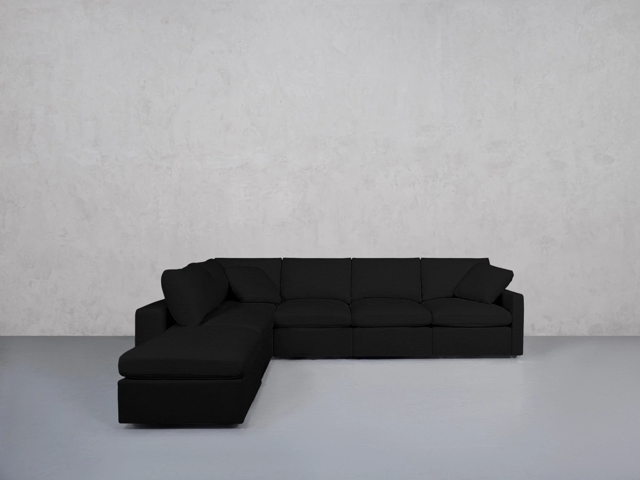 7-Seat Modular Chaise Corner Lounger Sectional (Thin Arm) - Image 39