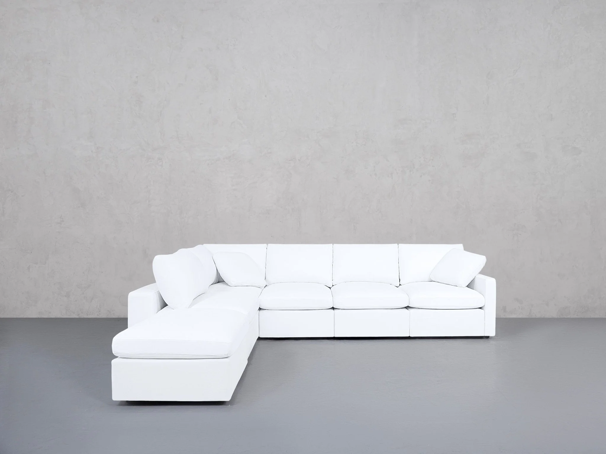 7-Seat Modular Chaise Corner Lounger Sectional (Thin Arm) - Image 4