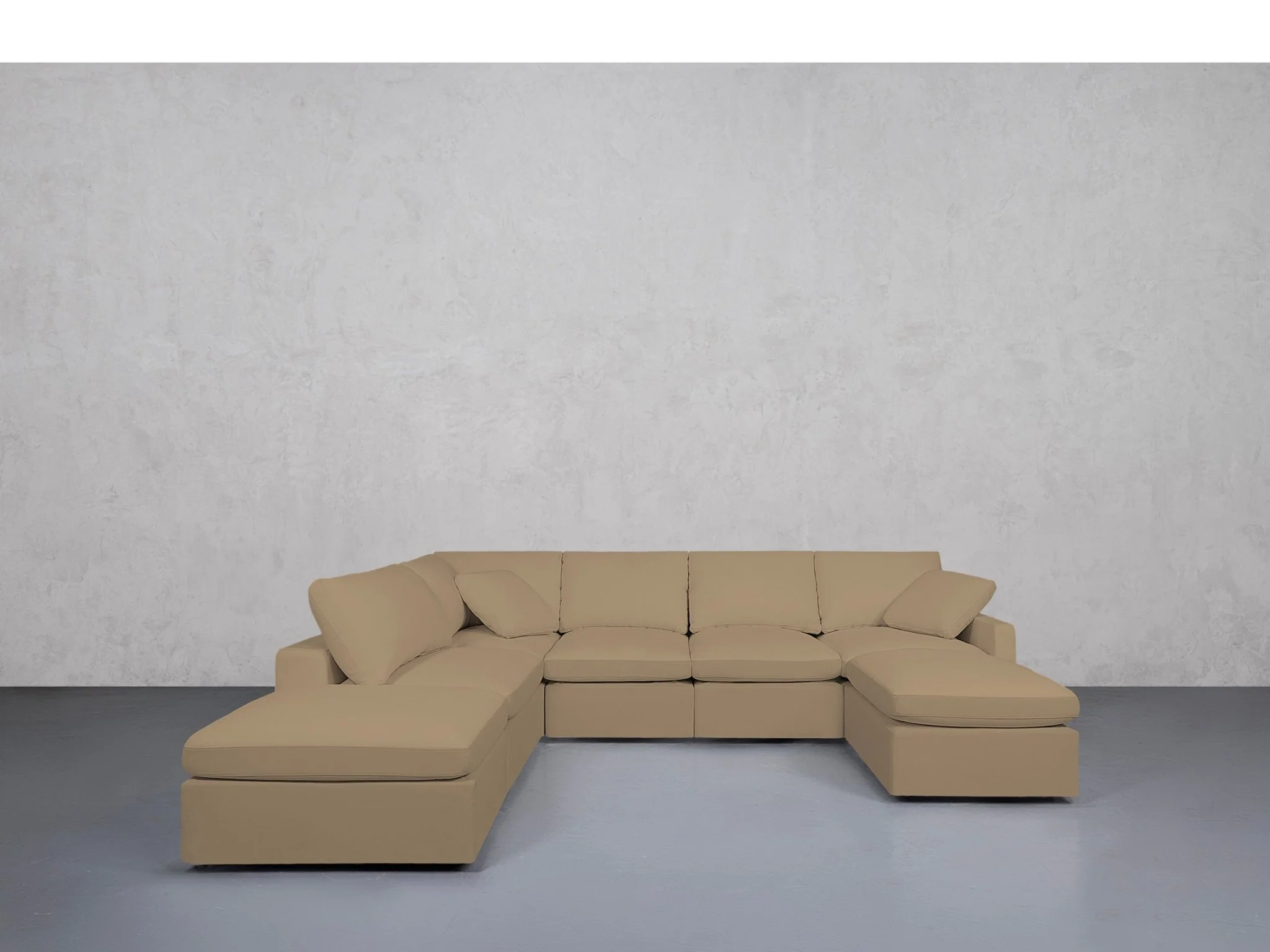 7-Seat Modular Chaise Corner Lounger Sectional (Thin Arm) - Image 60